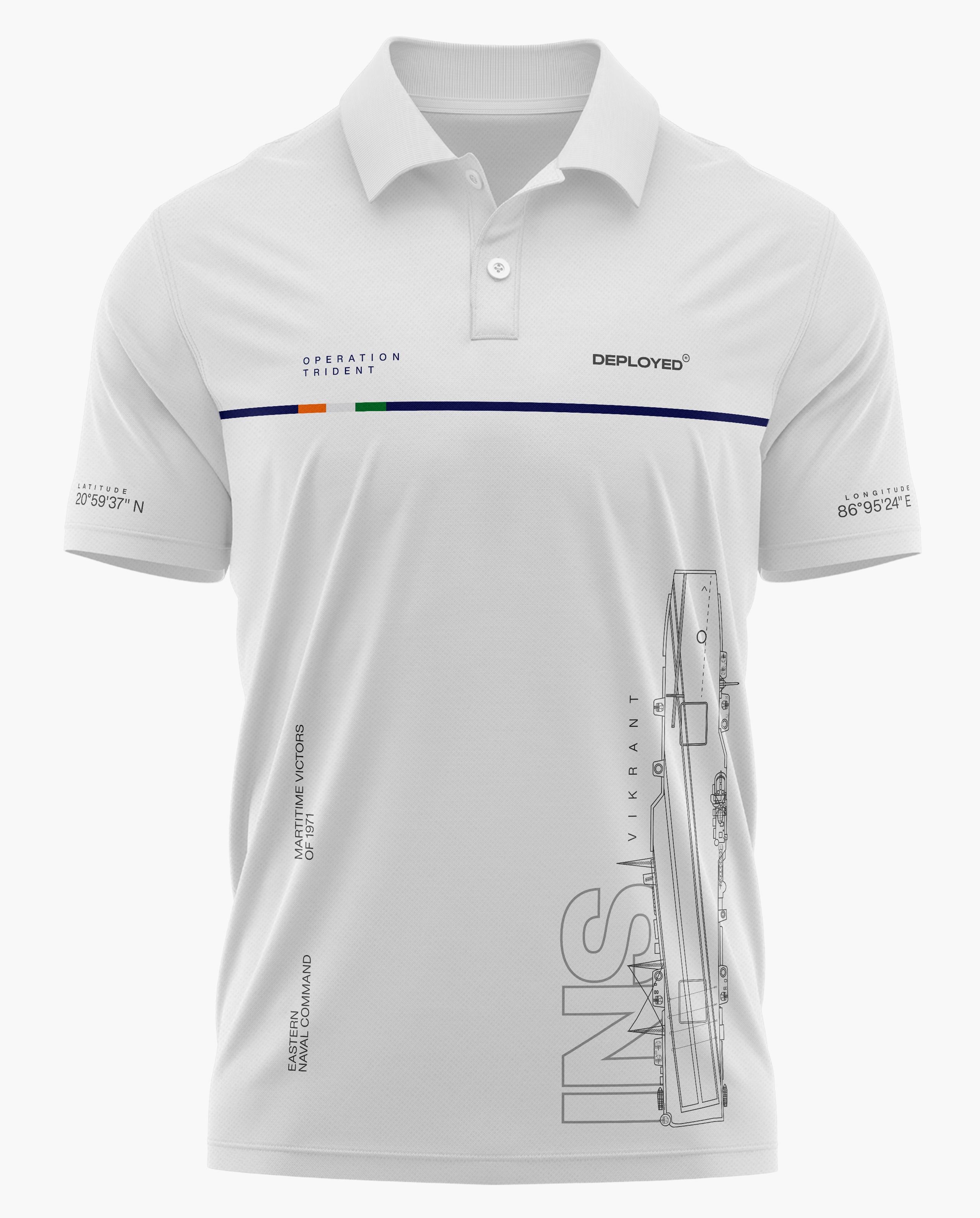 INS Vikrant 1971 Victors Polo T-Shirt - CS