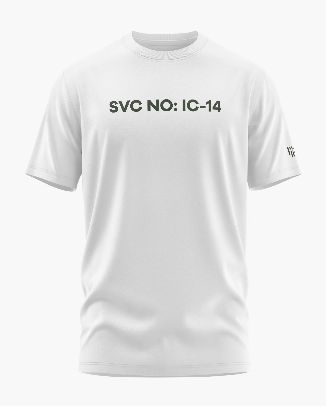 SERVICE NUMBER IC14 Signature LuxeSoft Cotton T-Shirt