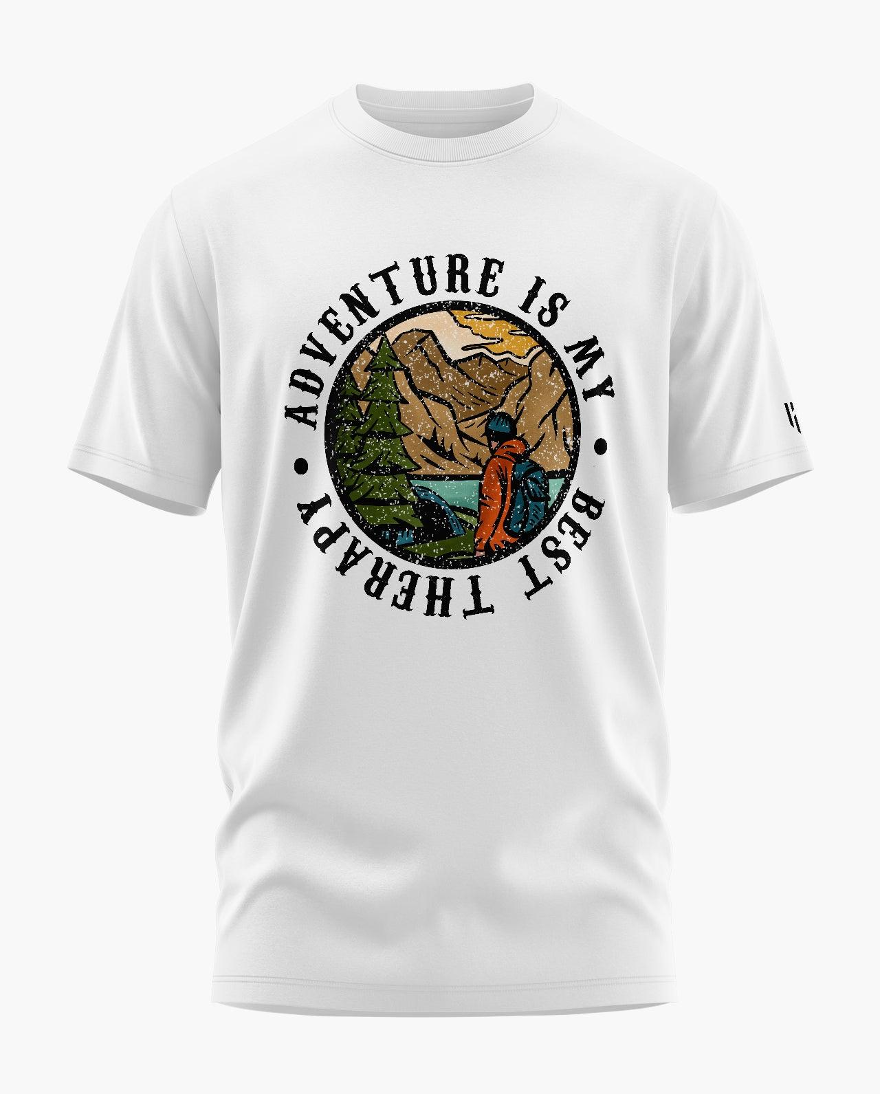 Adventure is My Best Therapy T-Shirt - Aero Armour