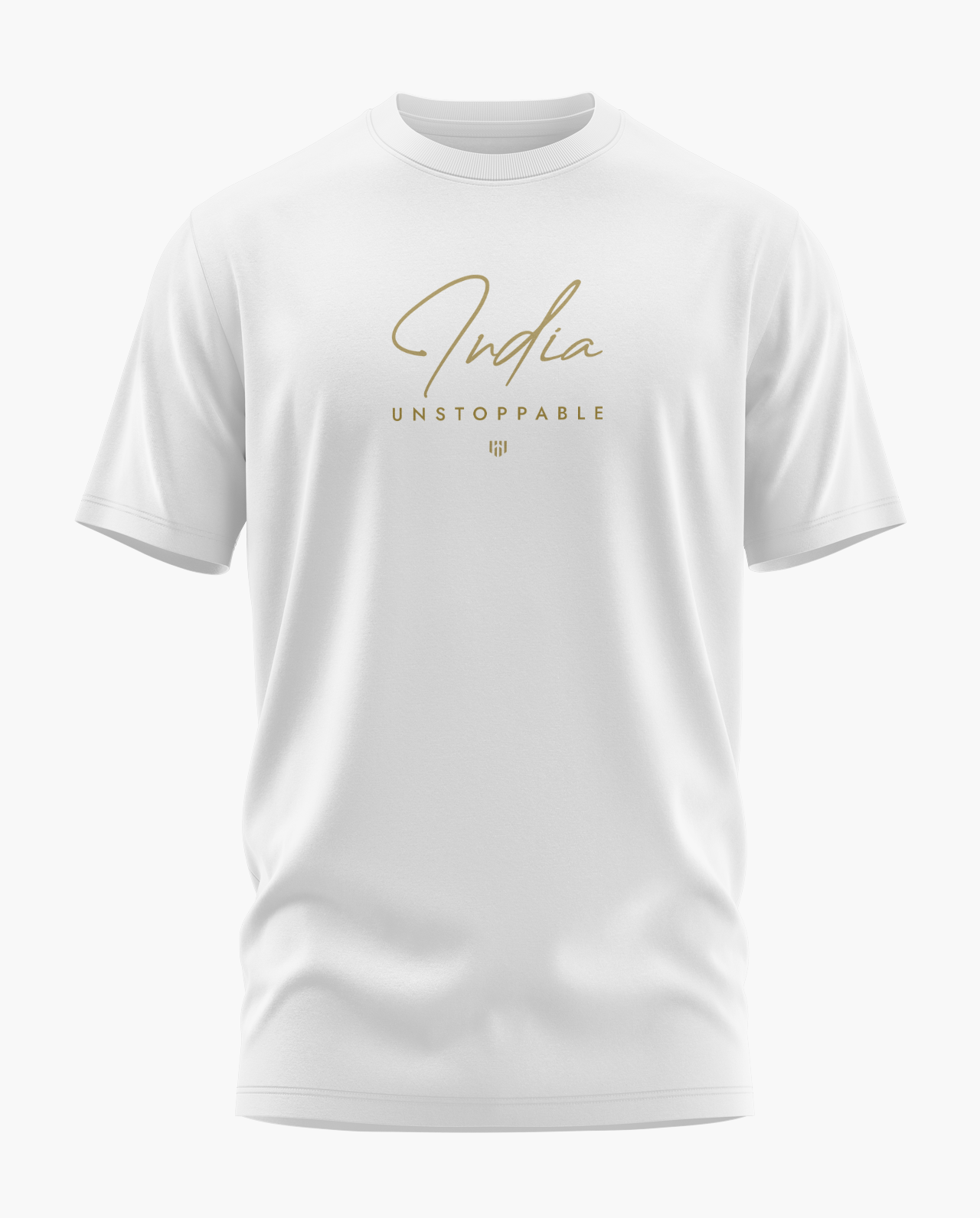 INDIA UNSTOPPABLE Signature LuxeSoft Cotton T-Shirt