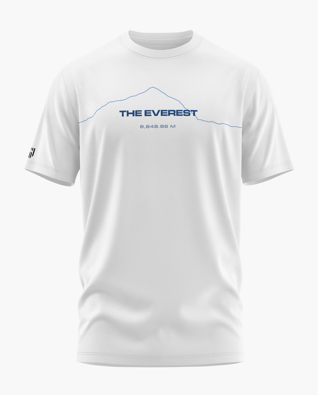 MOUNT EVEREST LINE ART Signature LuxeSoft Cotton T-Shirt