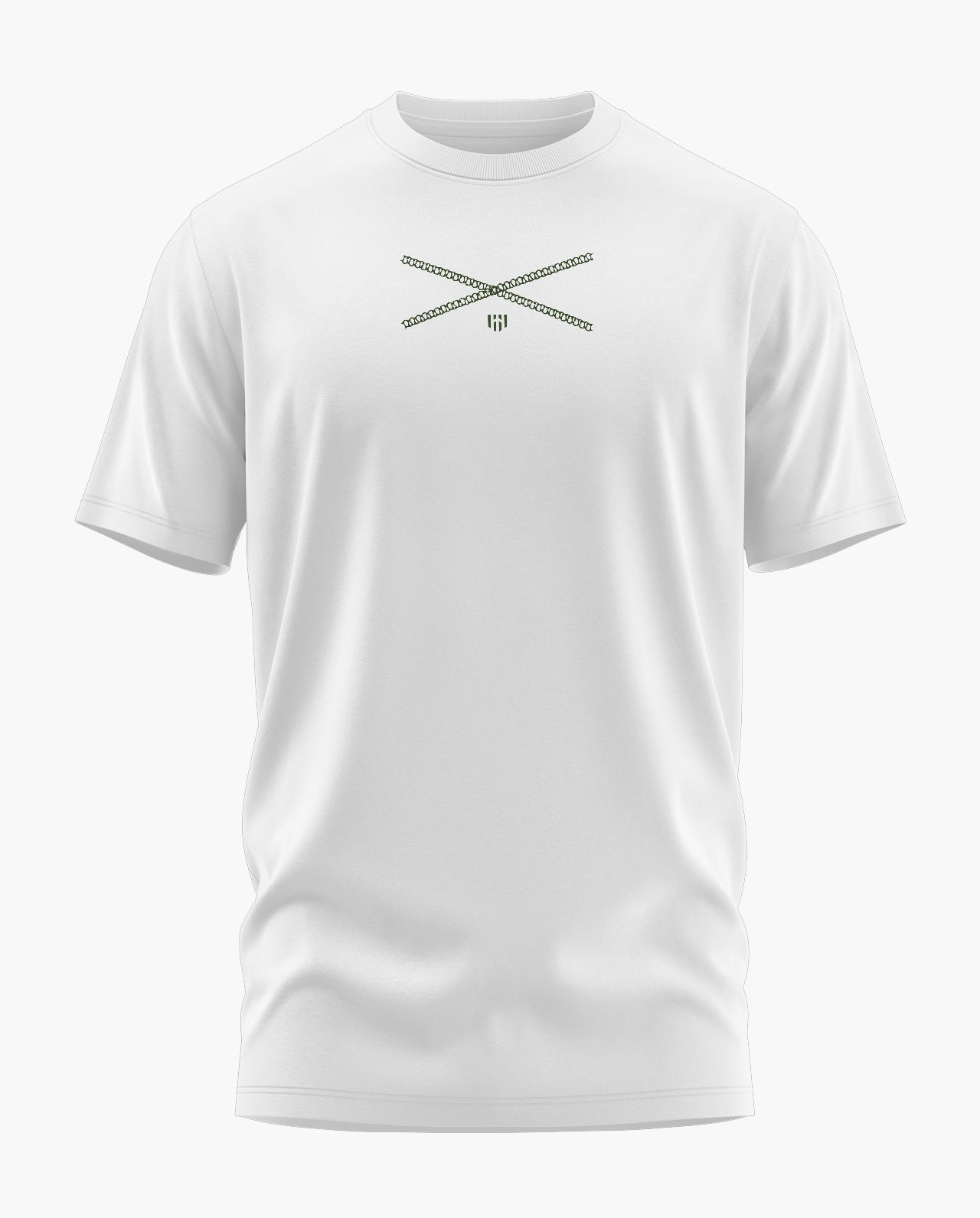 CROSS CHAIN Signature LuxeSoft Cotton T-Shirt