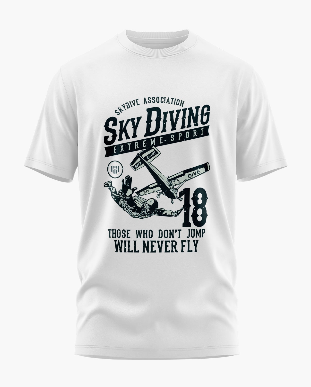 SKY DIVE Signature LuxeSoft Cotton T-Shirt  - CS