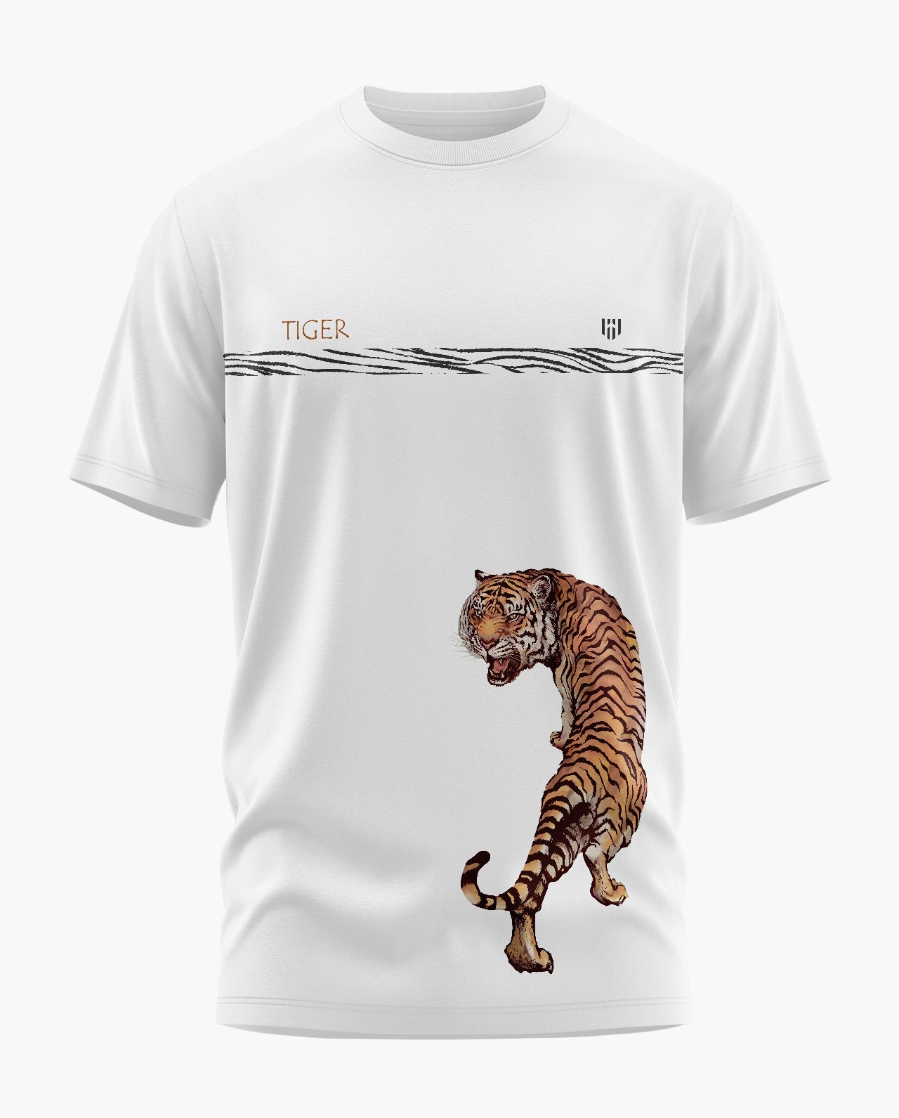 Tiger Stripe Signature LuxeSoft Cotton T-Shirt  - CS