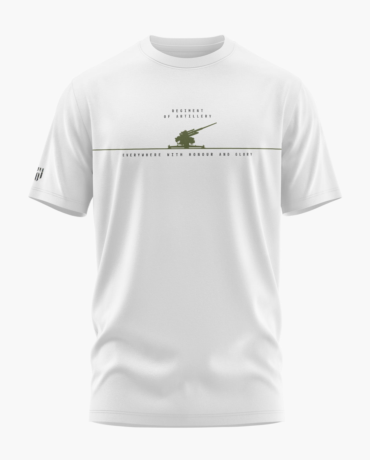 REGT. OF ARTILLERY MINIMAL Signature LuxeSoft Cotton T-Shirt