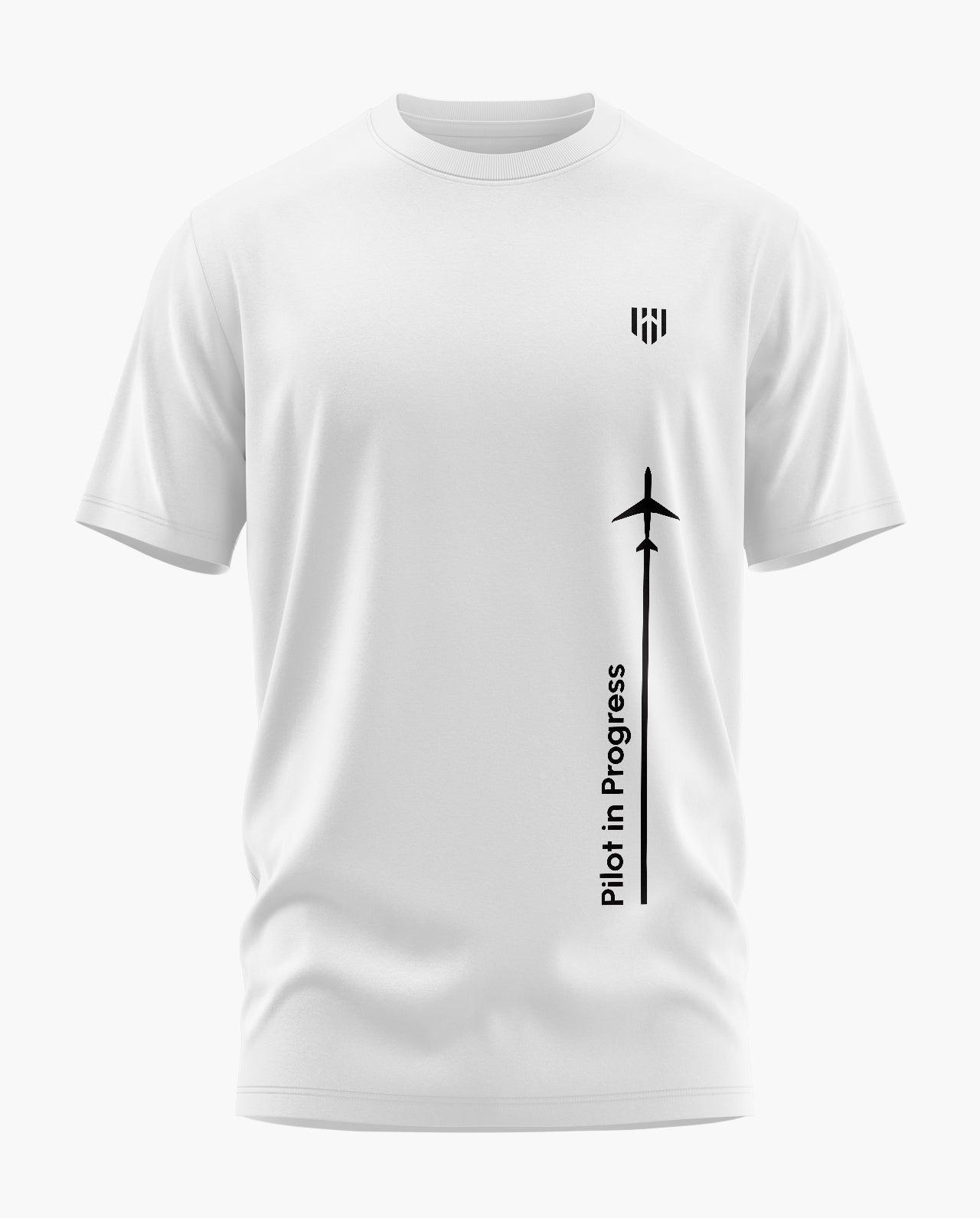 Pilot in Progress Signature LuxeSoft Cotton T-Shirt - CS