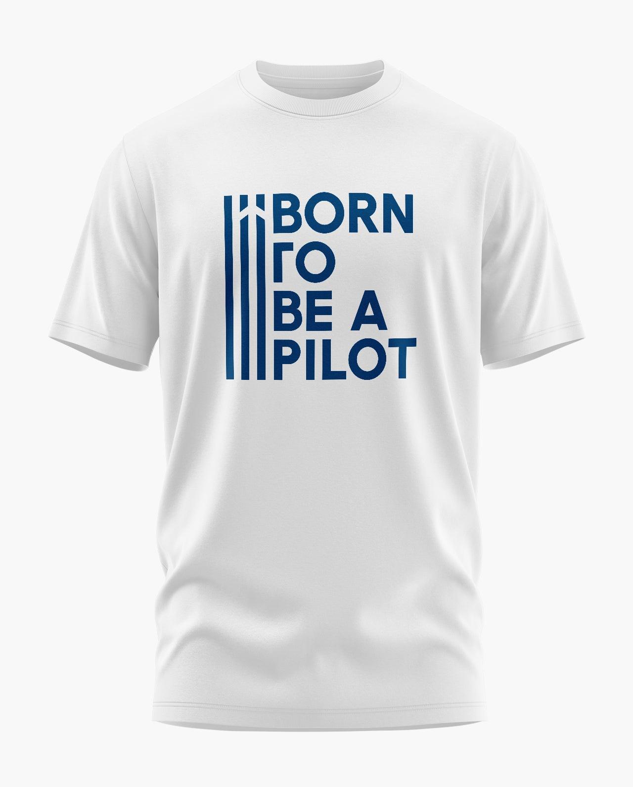 [CS] Born To Be a Pilot Signature LuxeSoft Cotton T-Shirt