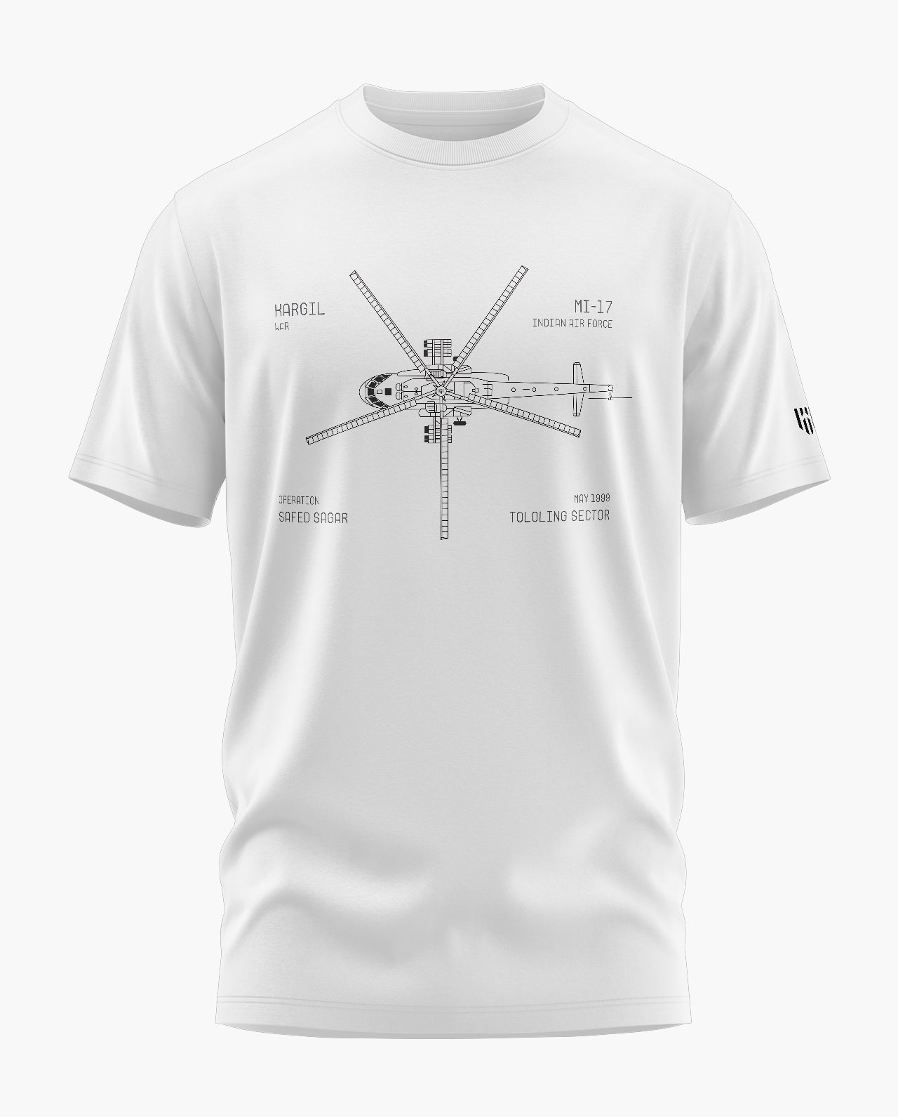 Mi-17 Kargil Signature LuxeSoft Cotton T-Shirt