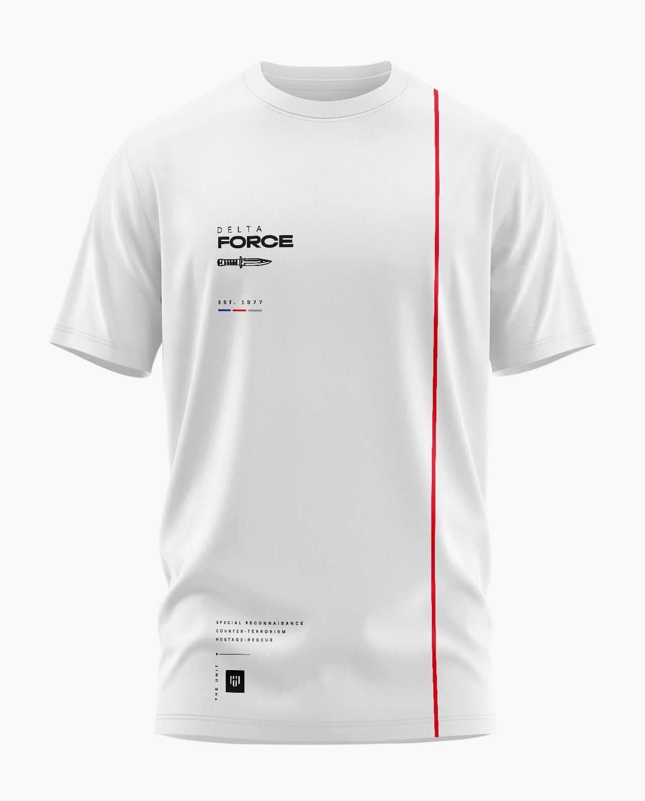 DELTA FORCE 1977 Signature LuxeSoft Cotton T-Shirt