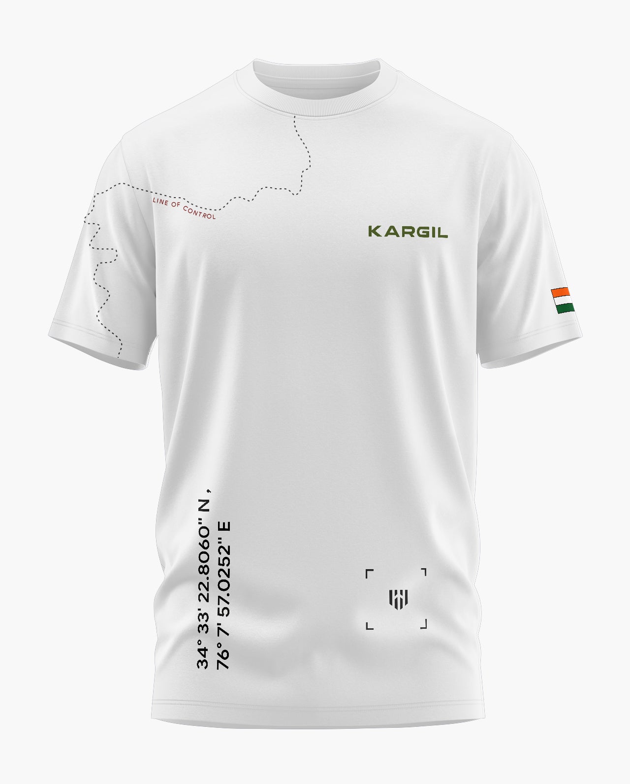 KARGIL LOC MAP Signature LuxeSoft Cotton T-SHIRT