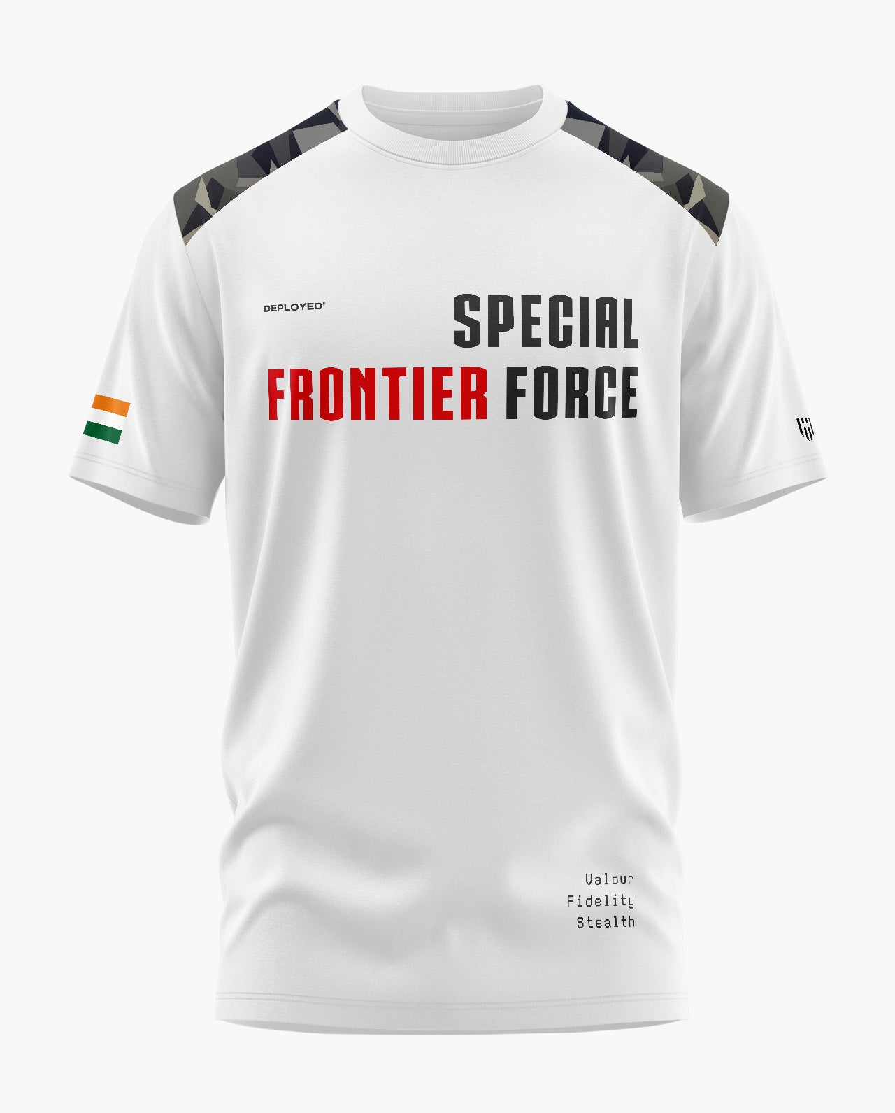 Special Frontier Force Motto Signature LuxeSoft Cotton T-Shirt