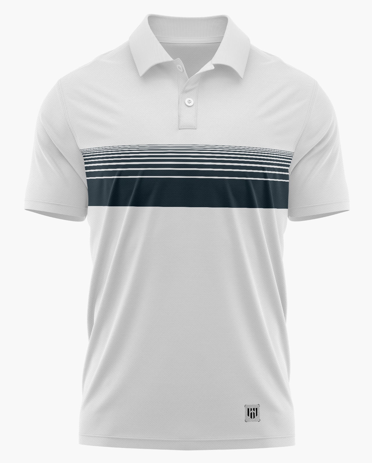 VALOUR STRIPE Polo T-shirt - Aero Armour
