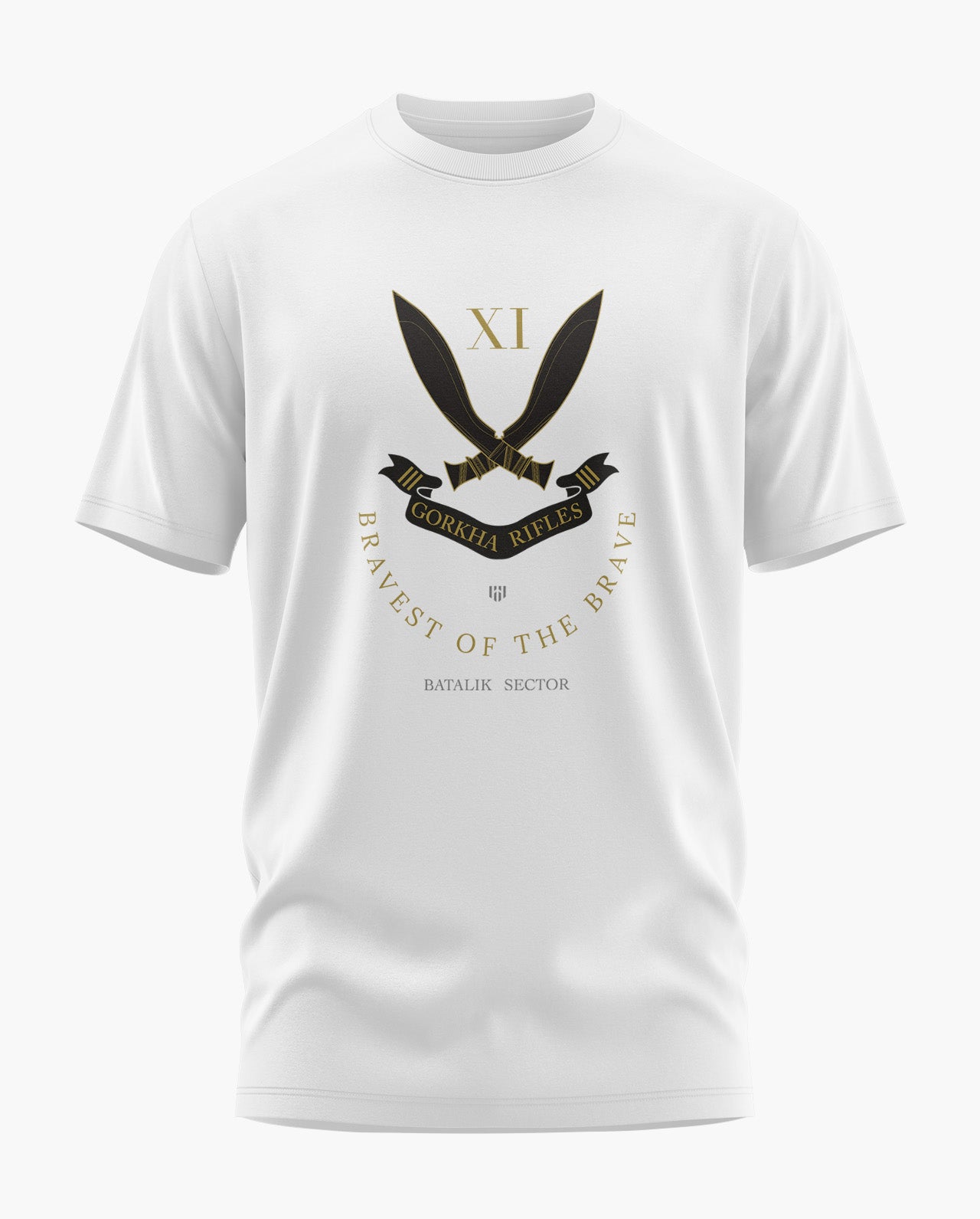 11 GORKHA RIFLES ELEGANCE Signature LuxeSoft Cotton T-Shirt