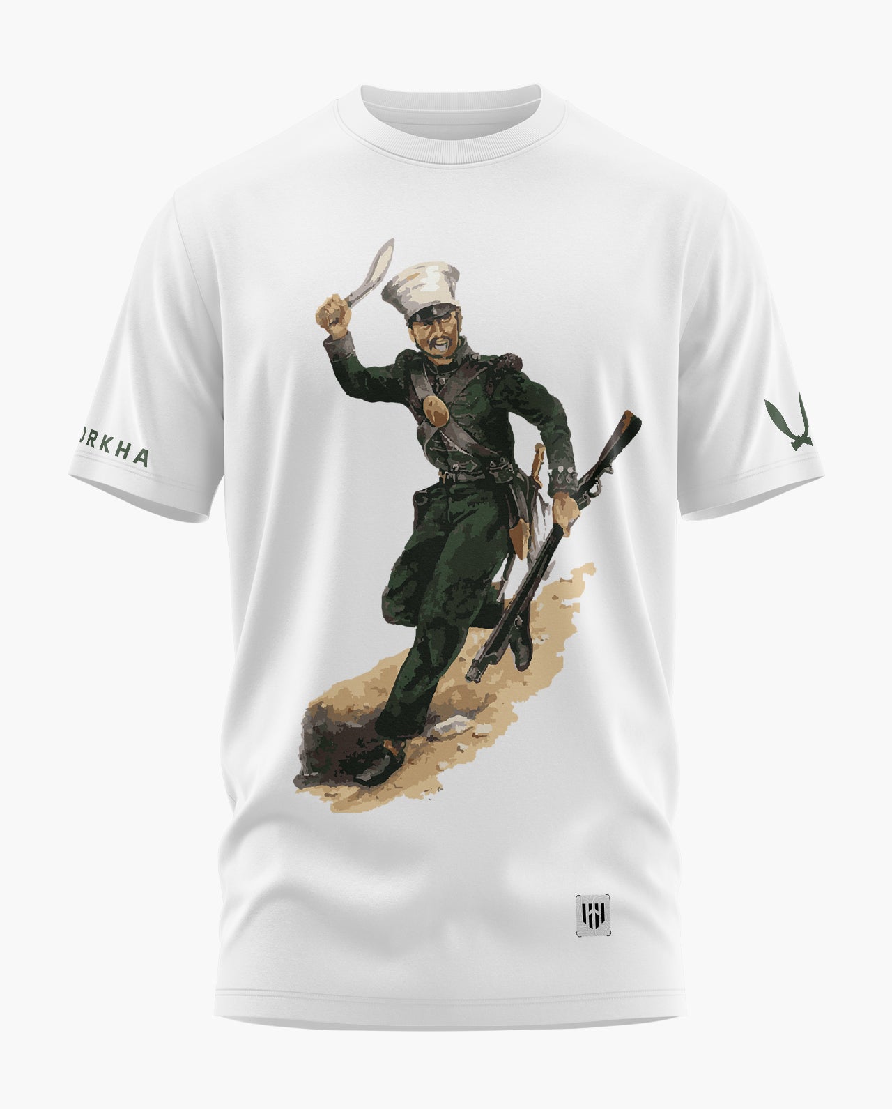 MIGHTY GORKHA Signature LuxeSoft Cotton T-Shirt
