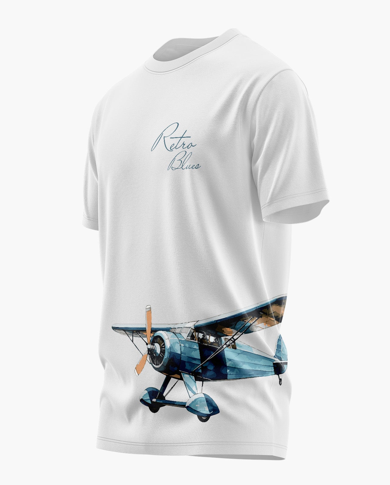 Retro Blues 2.0 Signature LuxeSoft Cotton T-Shirt