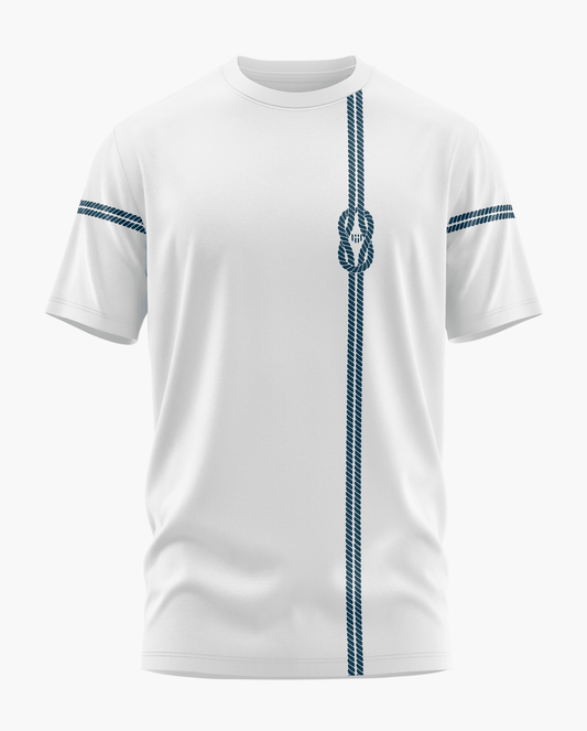 Square Knot Rope Vertical Signature LuxeSoft Cotton T-Shirt