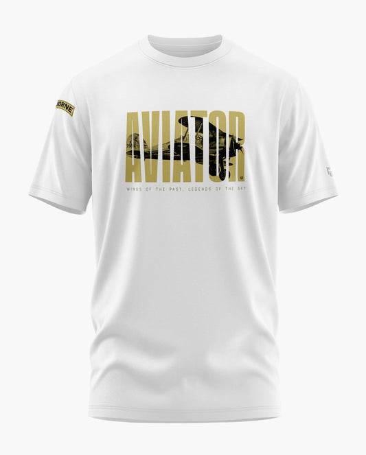 AIRBORNE AVIATOR Signature Luxesoft Cotton T-Shirt