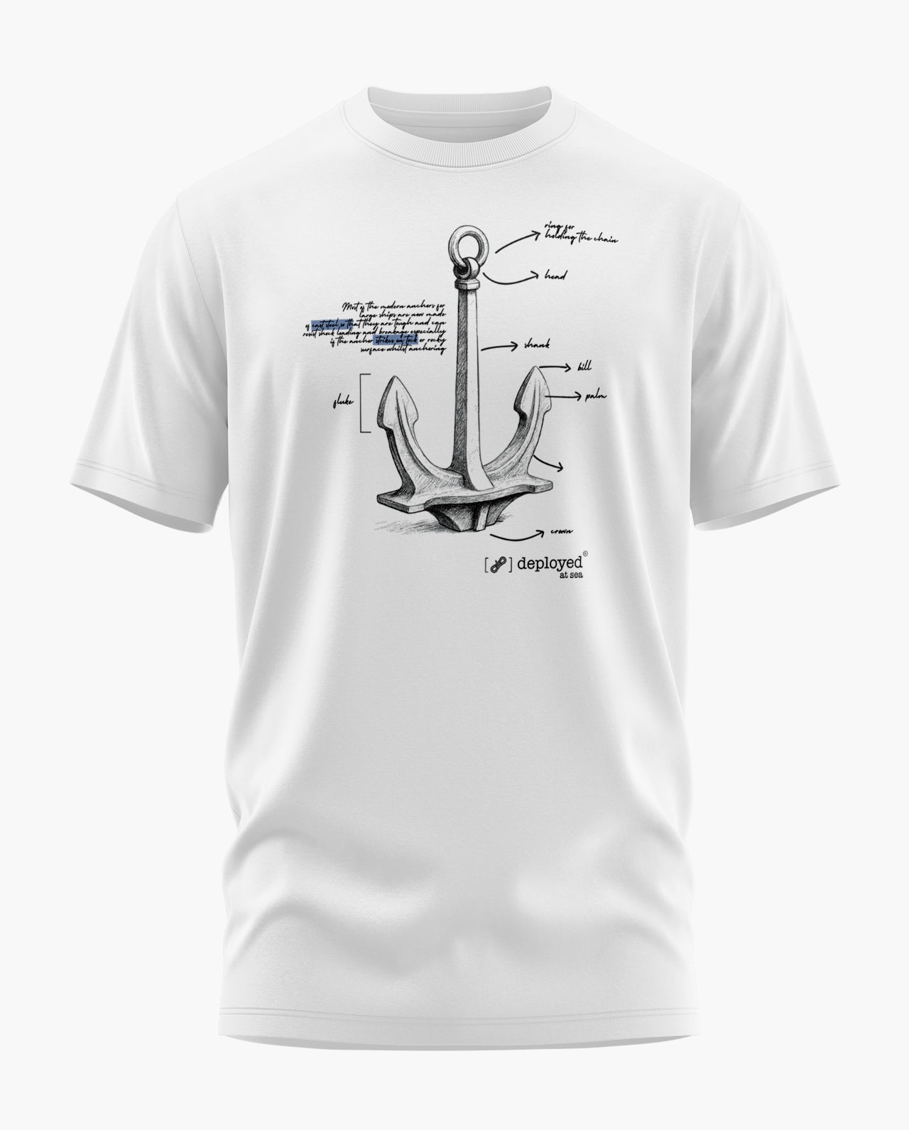 Anchored Signature LuxeSoft Cotton T-Shirt  - CS