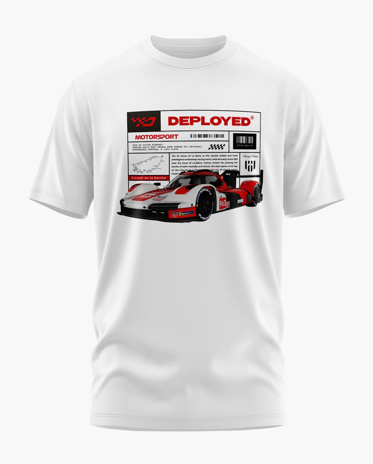 Deployed Le Mans Signature LuxeSoft Cotton T-Shirt