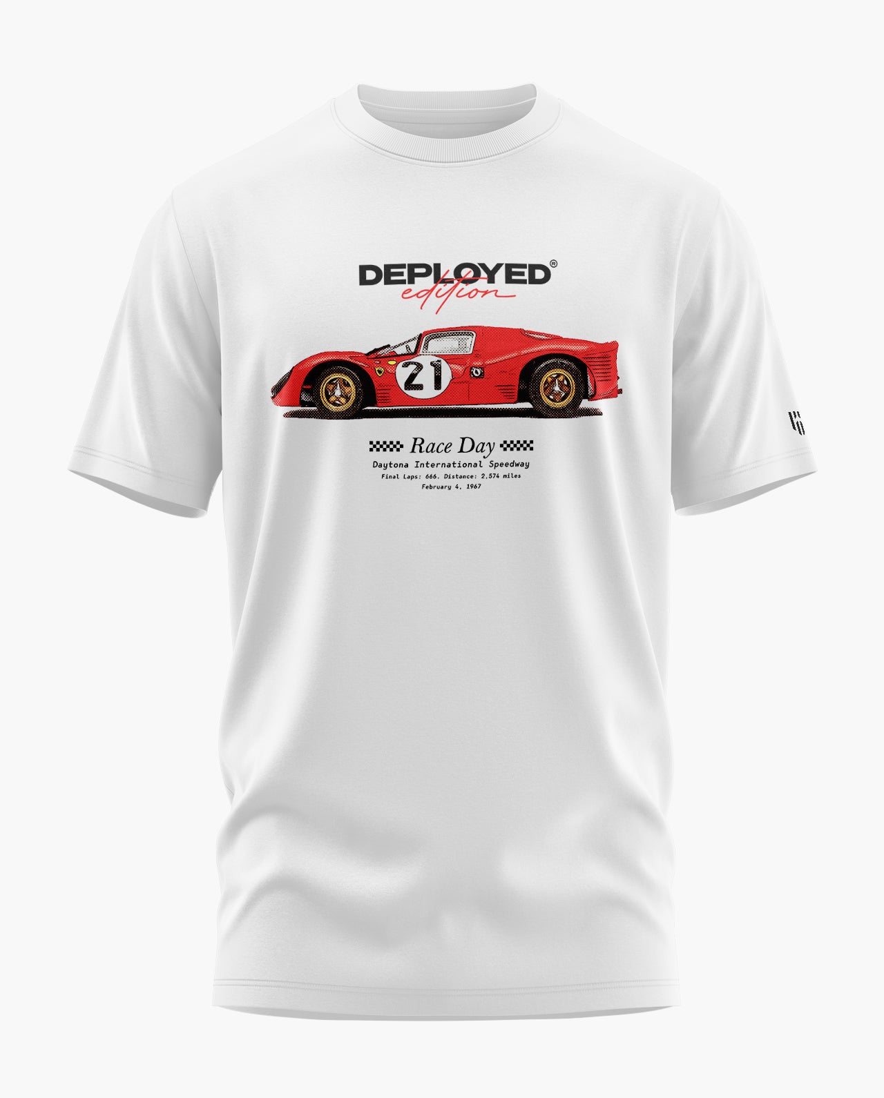 Race Day Deployed Edition Signature LuxeSoft Cotton T-Shirt