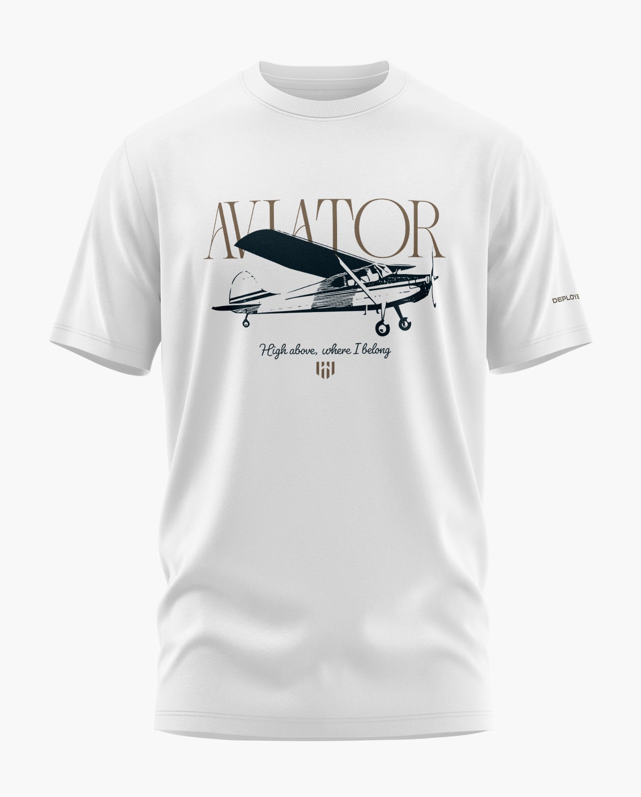 Aviator Grande Signature LuxeSoft Cotton T-Shirt  - CS