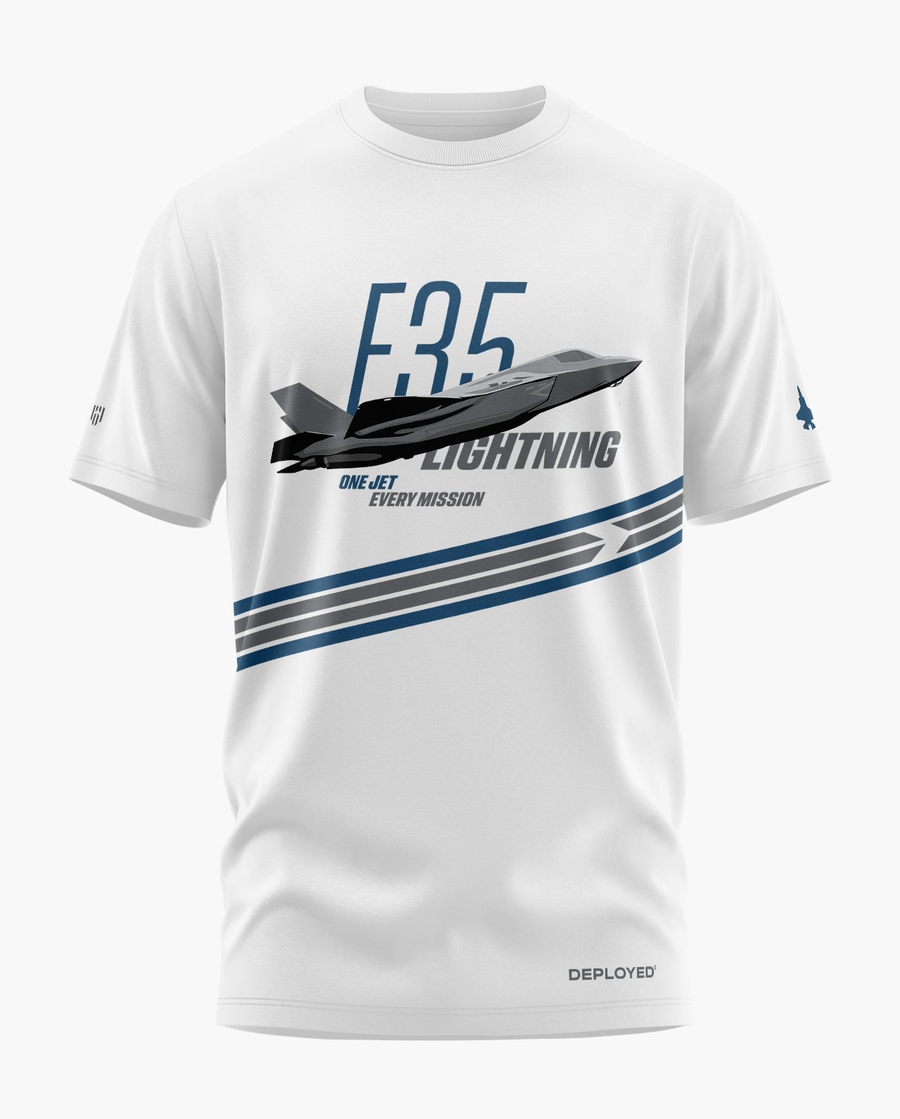F-35 Lightning Ultimate Signature LuxeSoft Cotton T-Shirt  - CS