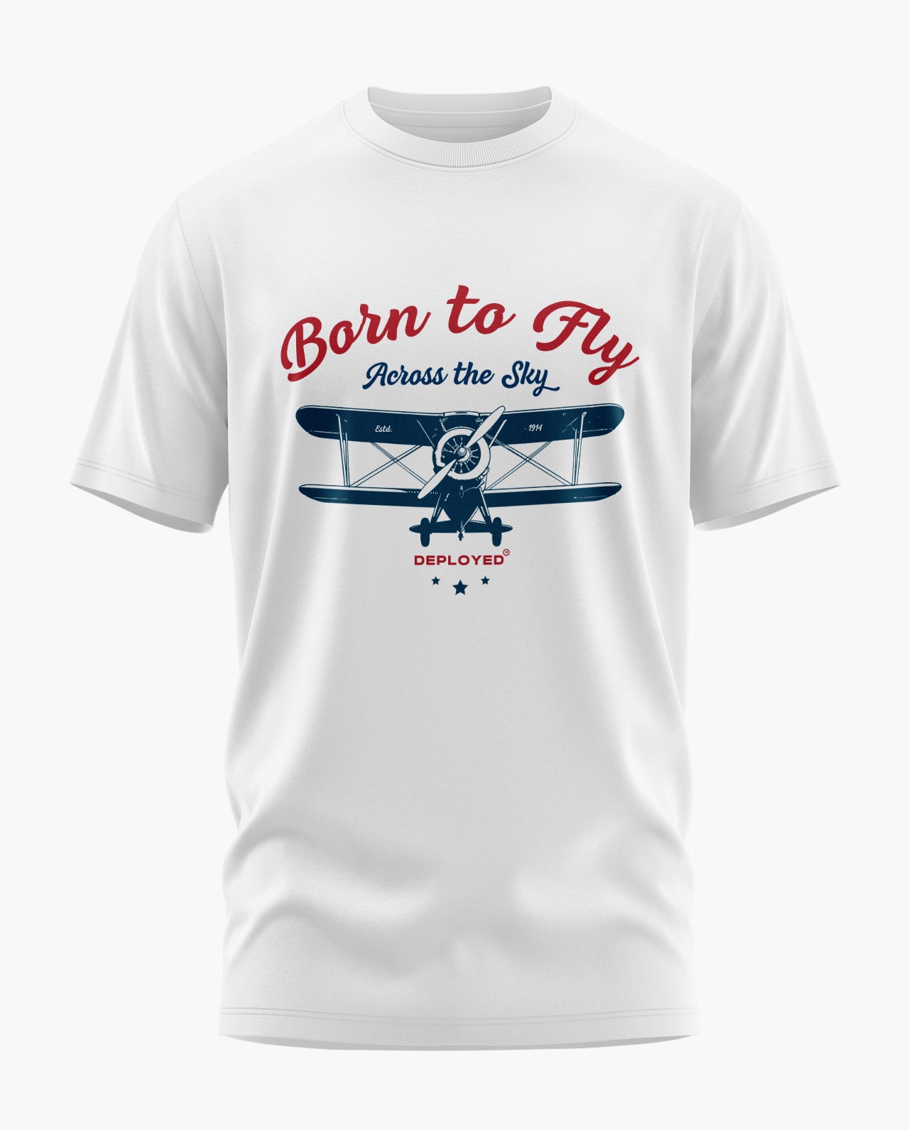 Born To Fly Signature LuxeSoft Cotton T-Shirt