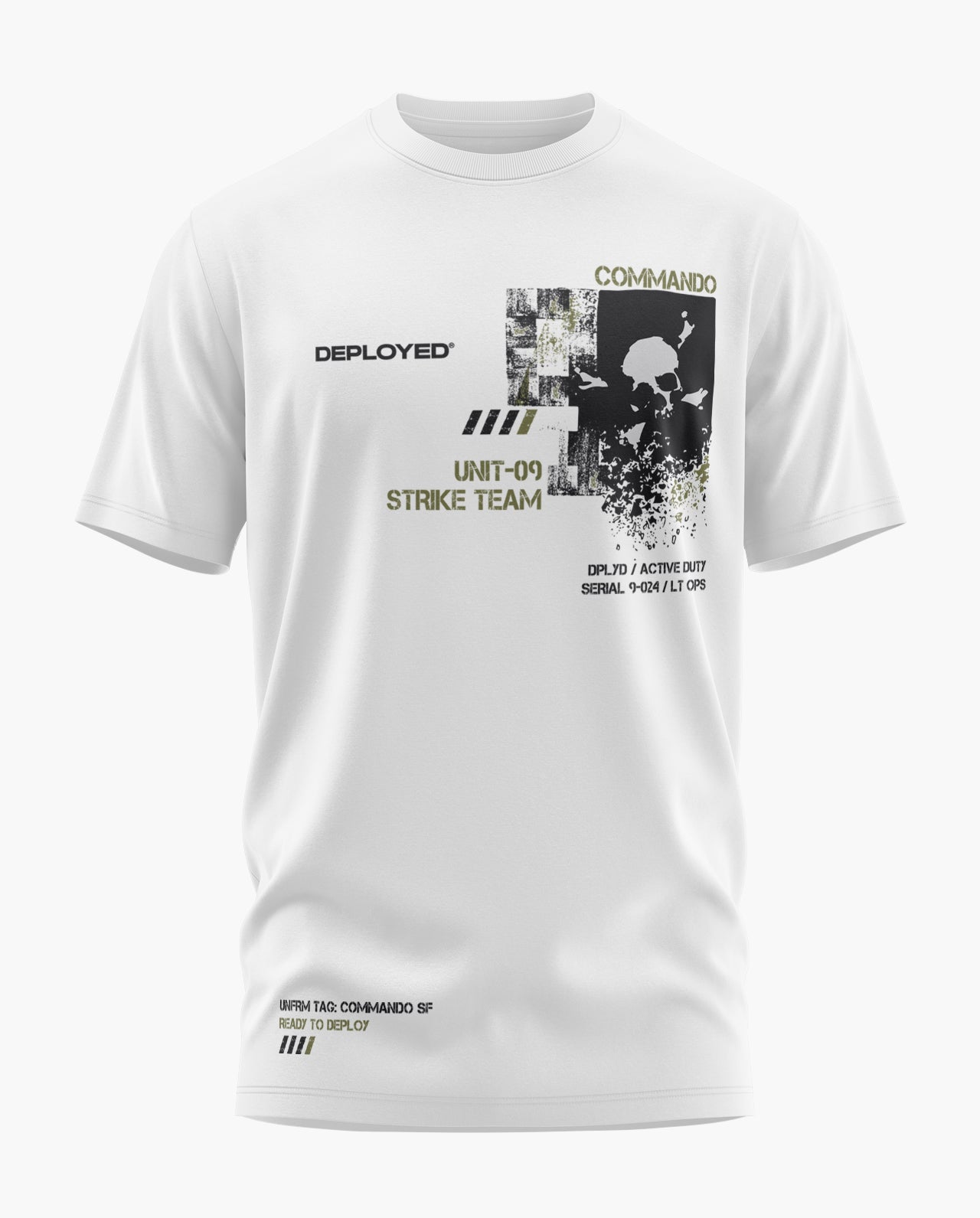 Command SF-UNIT-09 Signature LuxeSoft Cotton T-Shirt