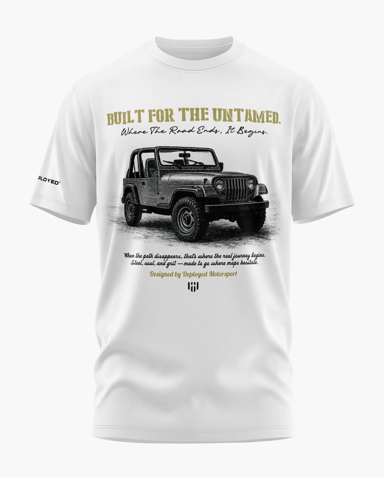 Untamed Explorer Signature LuxeSoft Cotton T-Shirt  - CS