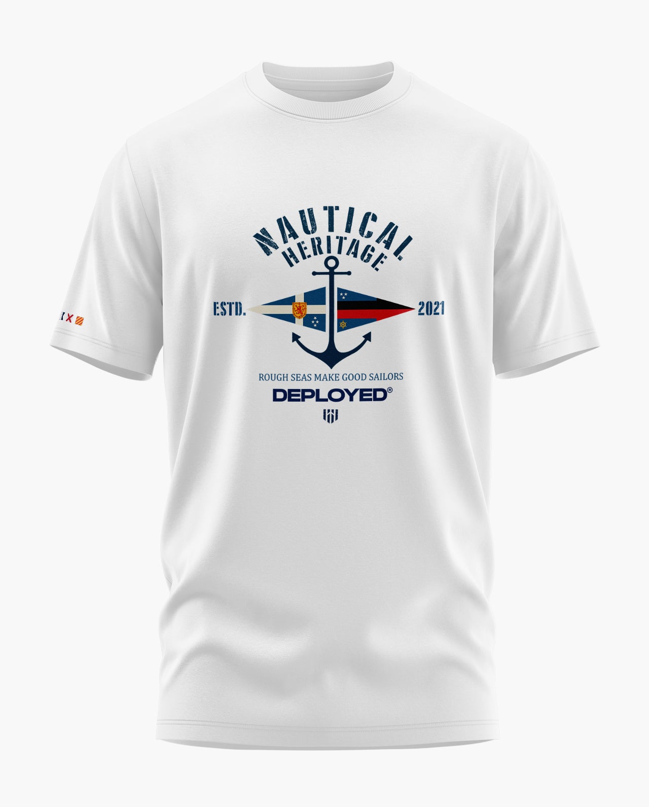 SEA HERITAGE Signature LuxeSoft Cotton T-Shirt - White