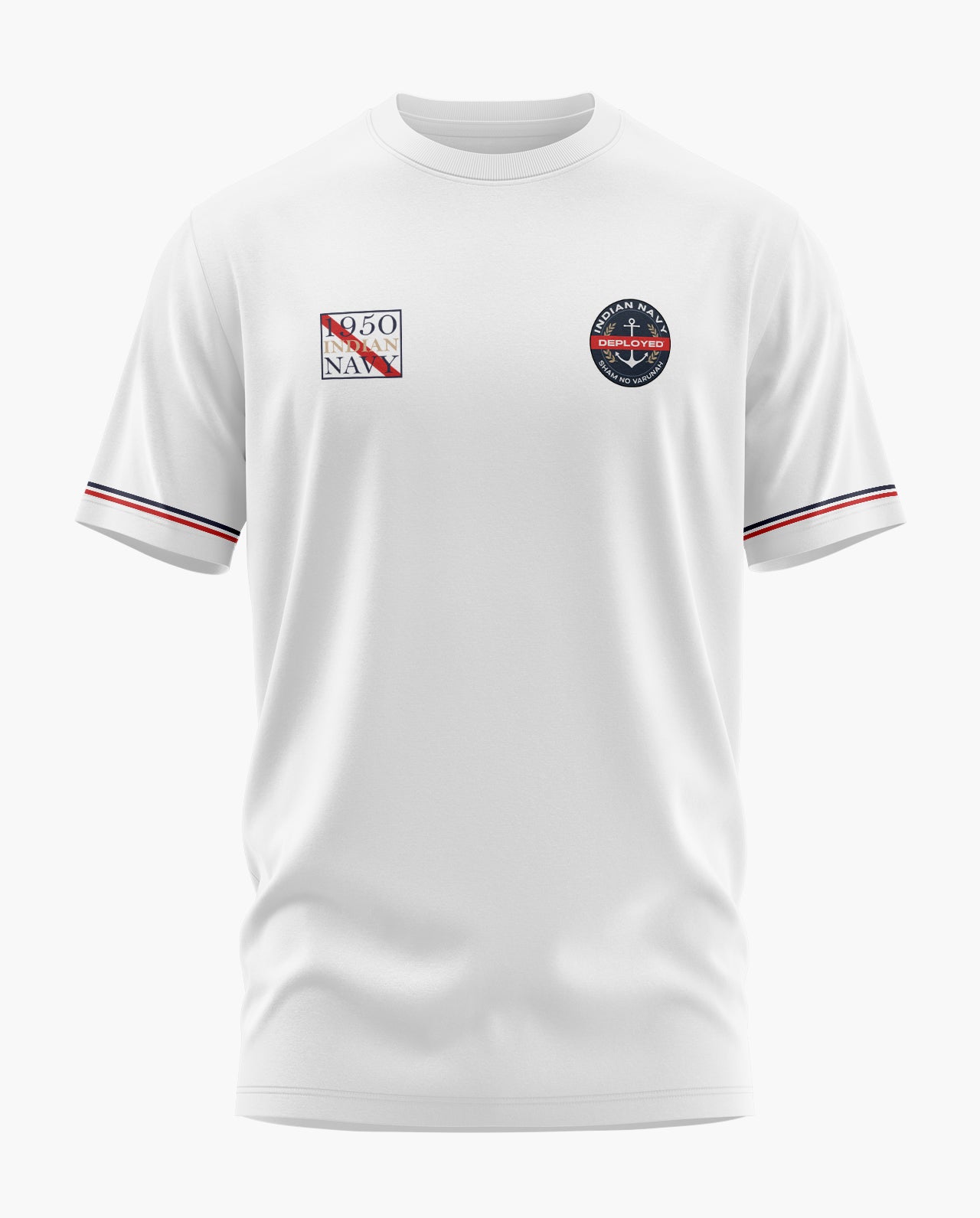Navy Uniform Signature LuxeSoft Cotton T-Shirt