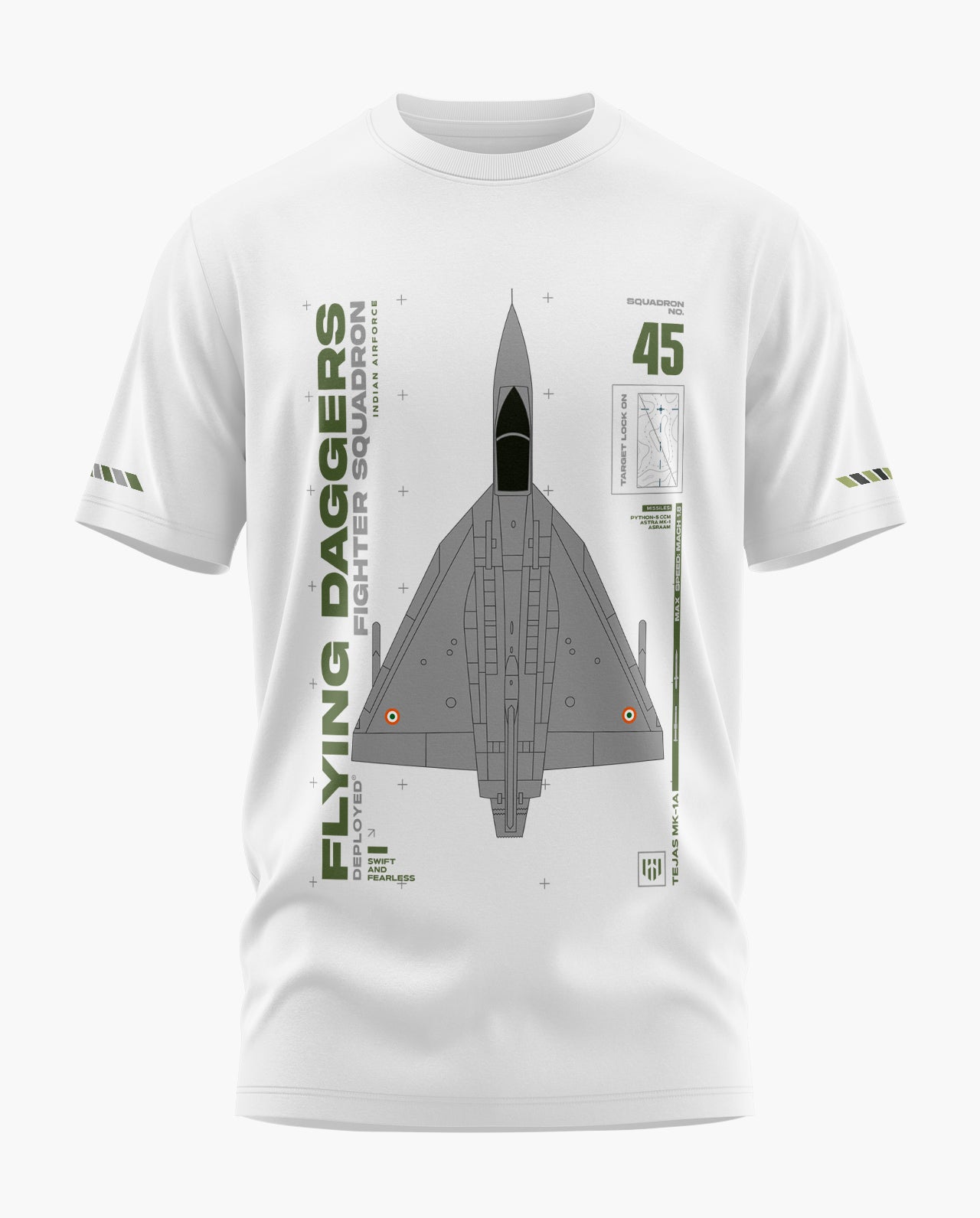 45 Sqdn Tejas Elite Signature LuxeSoft Cotton T-Shirt