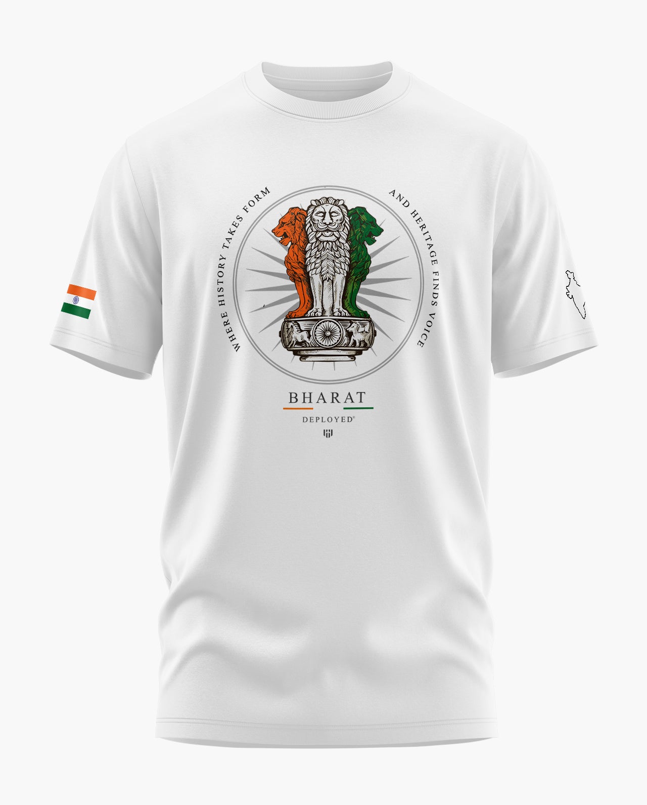 Bharat Royale Signature LuxeSoft Cotton T-Shirt