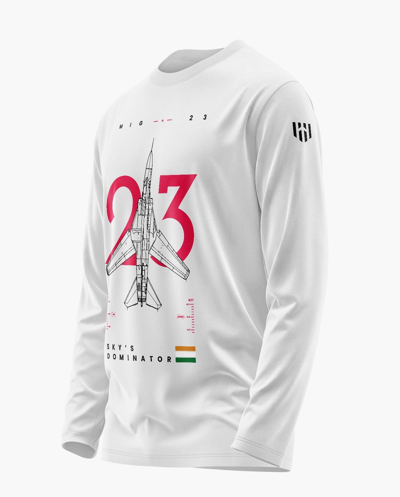 MiG-23 Full Sleeve T-Shirt - Aero Armour