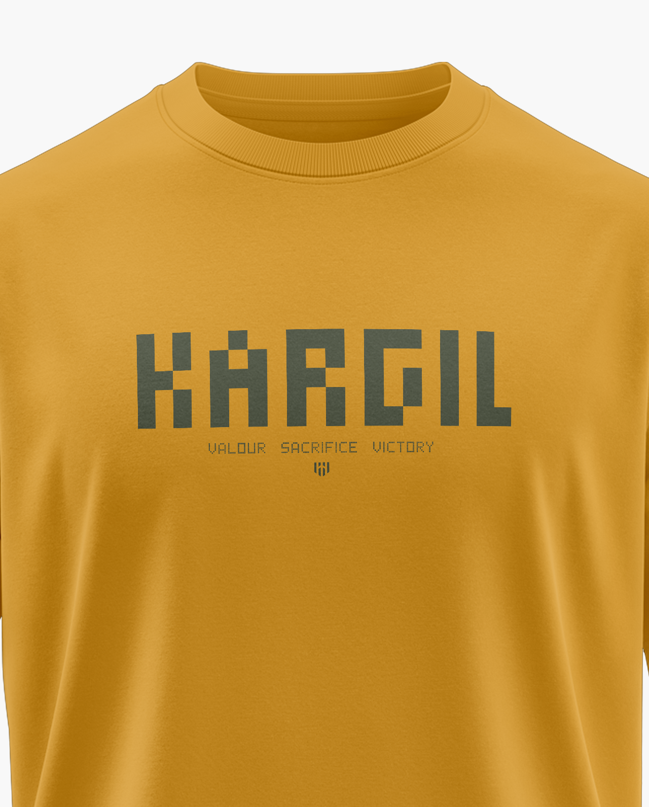 8BIT KARGIL Signature LuxeSoft Cotton T-Shirt