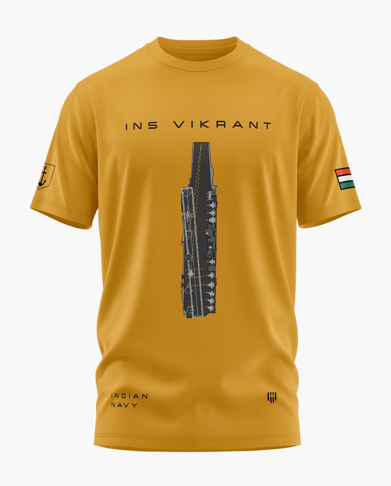 INS VIKRANT SUPREMACY Signature LuxeSoft Cotton T-Shirt  - CS