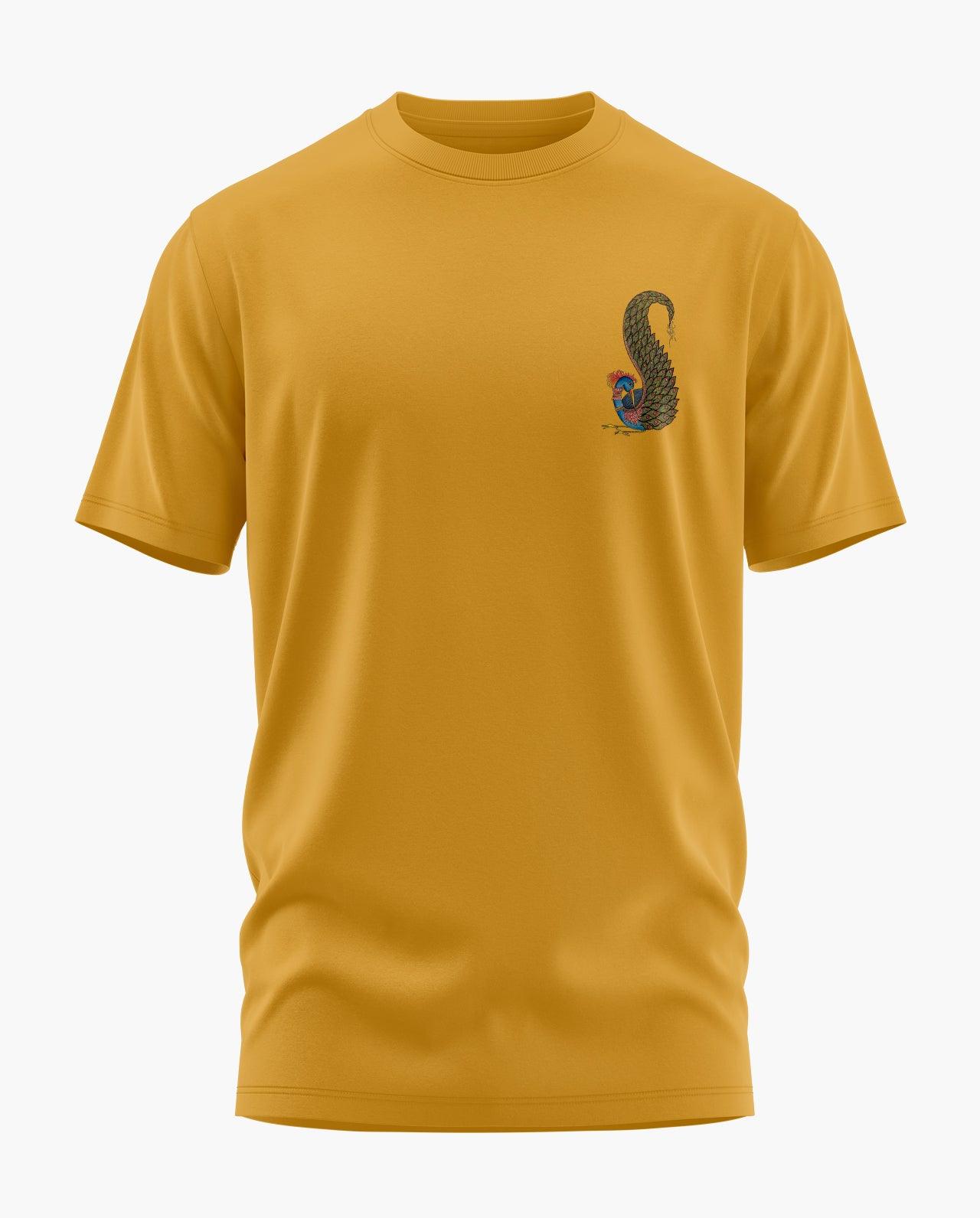 Peacock Postal Stamp T-Shirt - Aero Armour
