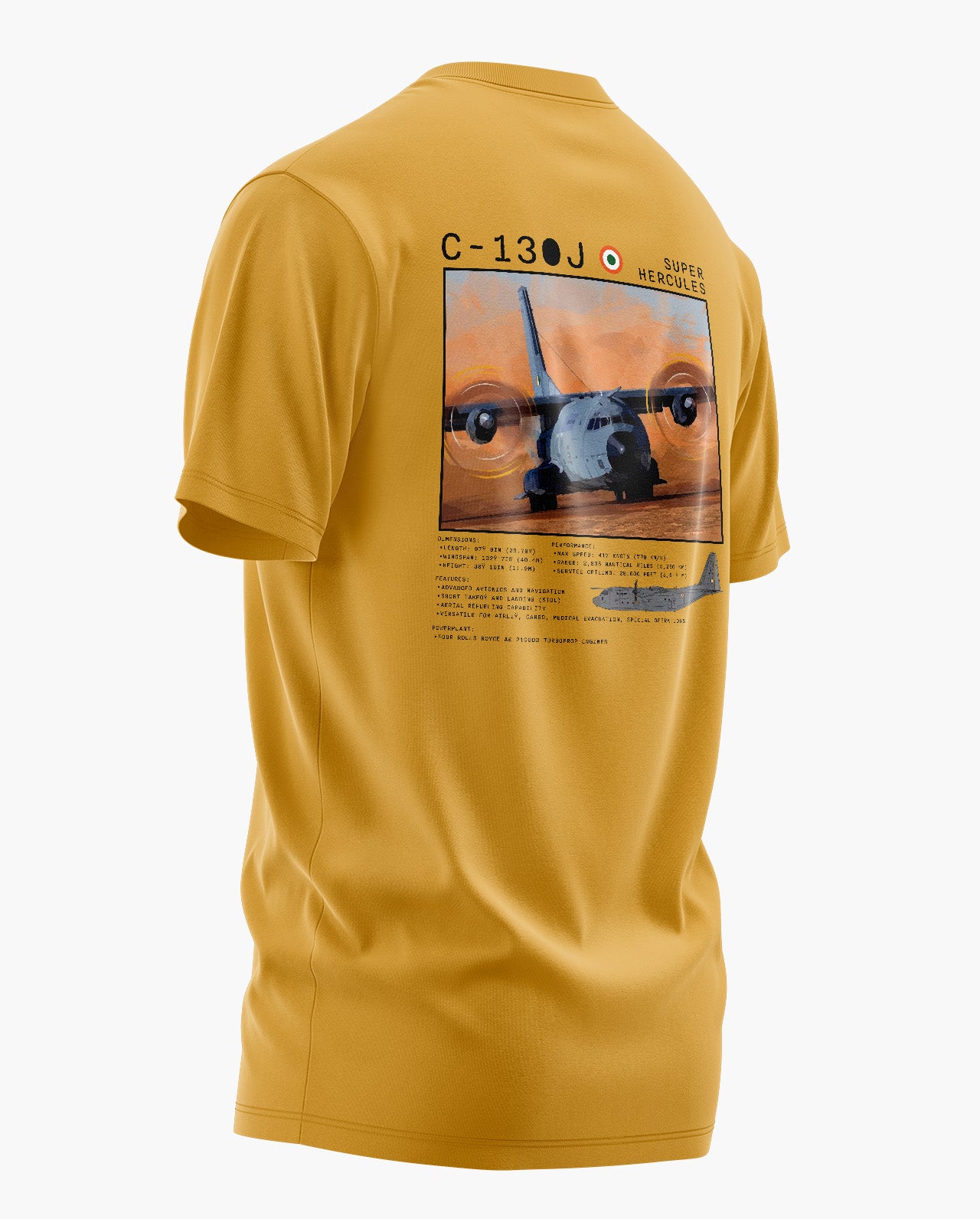 C130J SUPER HERCULES Signature LuxeSoft Cotton T-Shirt