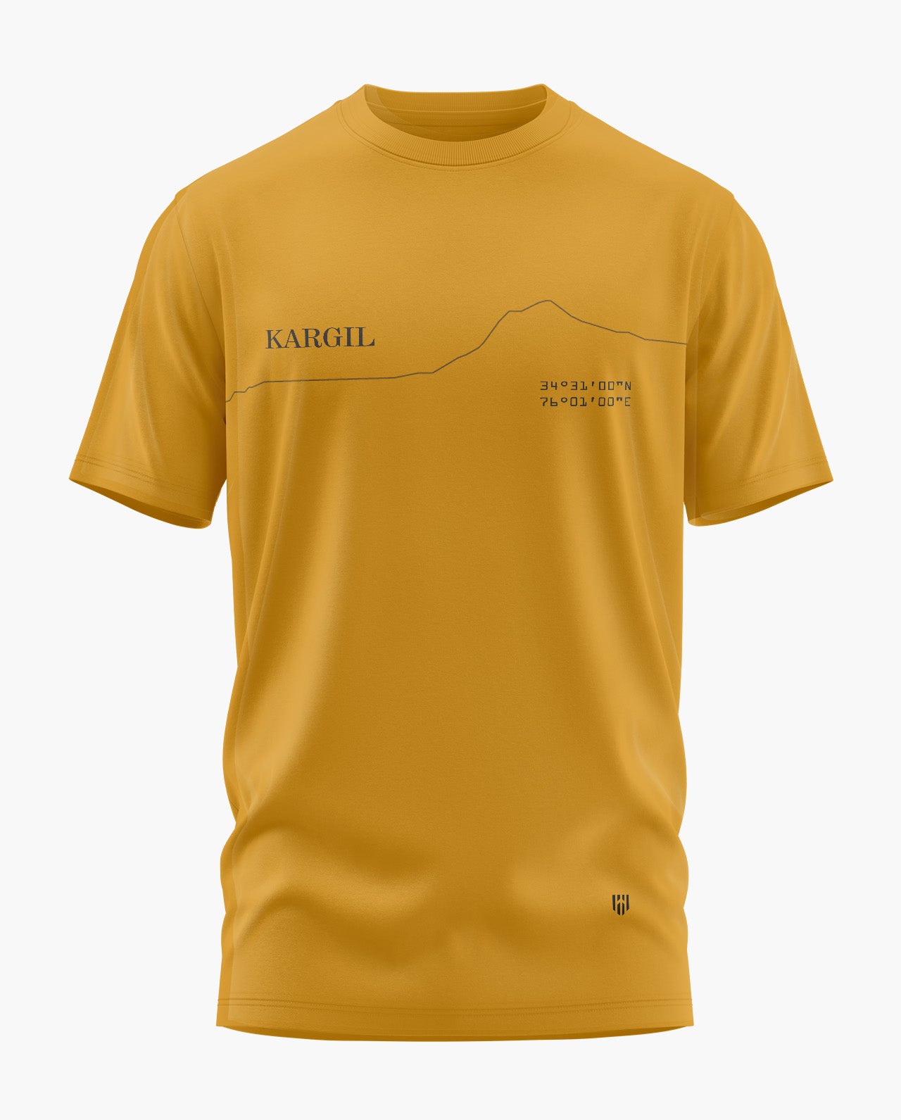PEAK PRIDE KARGIL Signature LuxeSoft Cotton T-Shirt