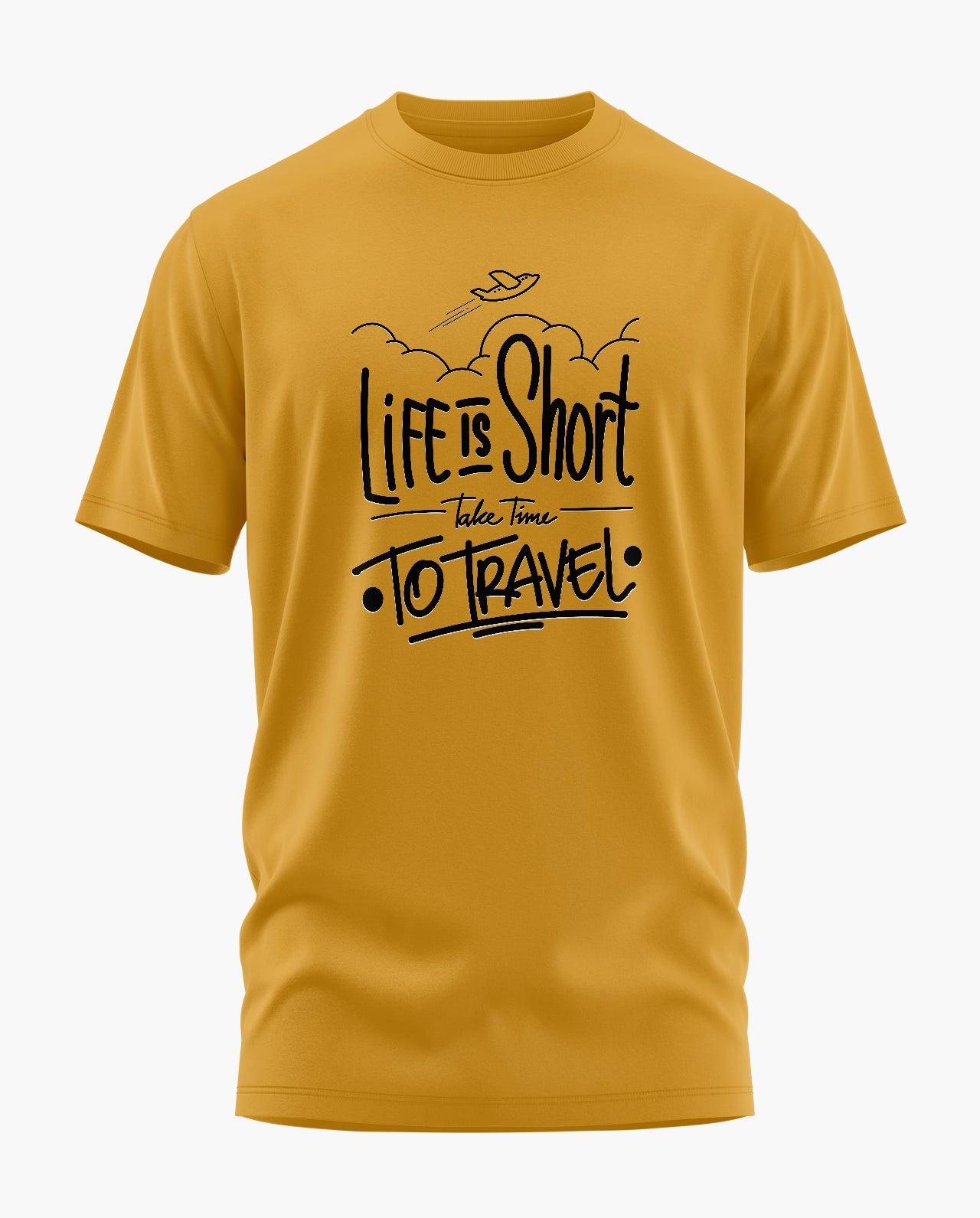 [CS] Life Is Short Signature LuxeSoft Cotton T-Shirt