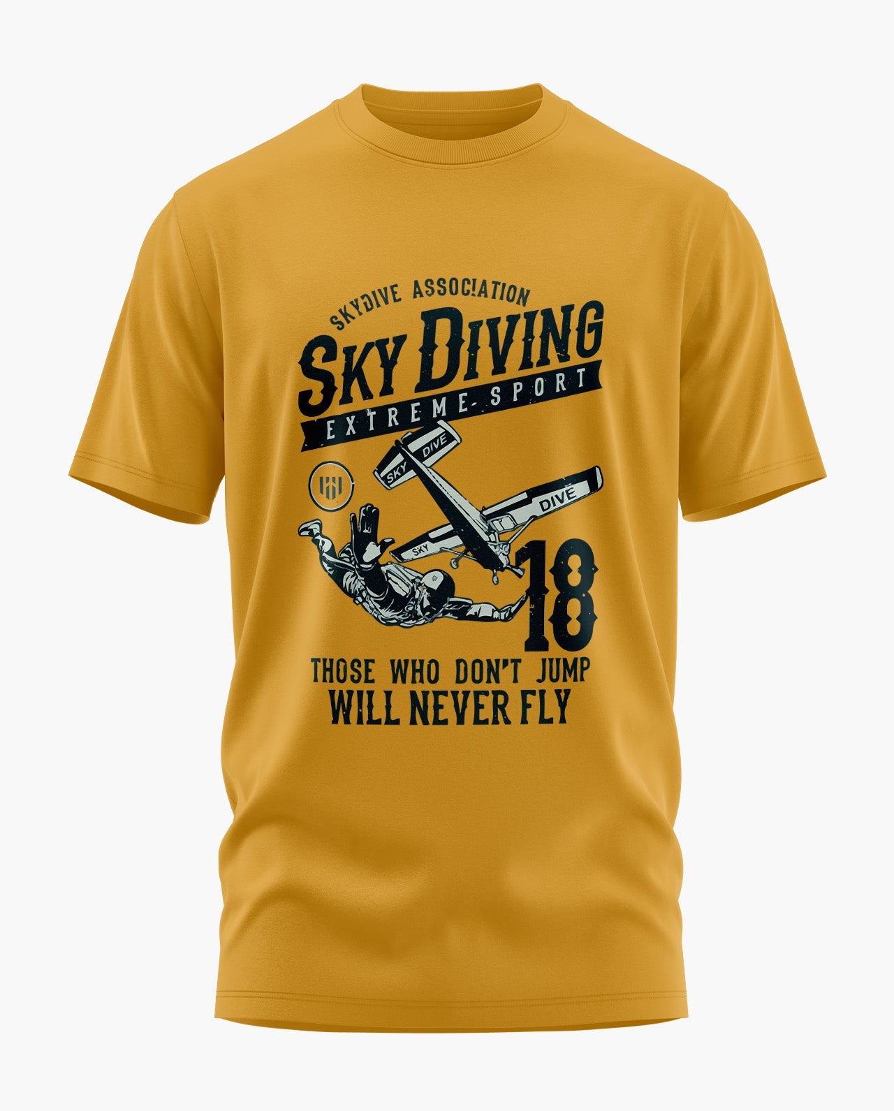 SKY DIVE Signature LuxeSoft Cotton T-Shirt  - CS