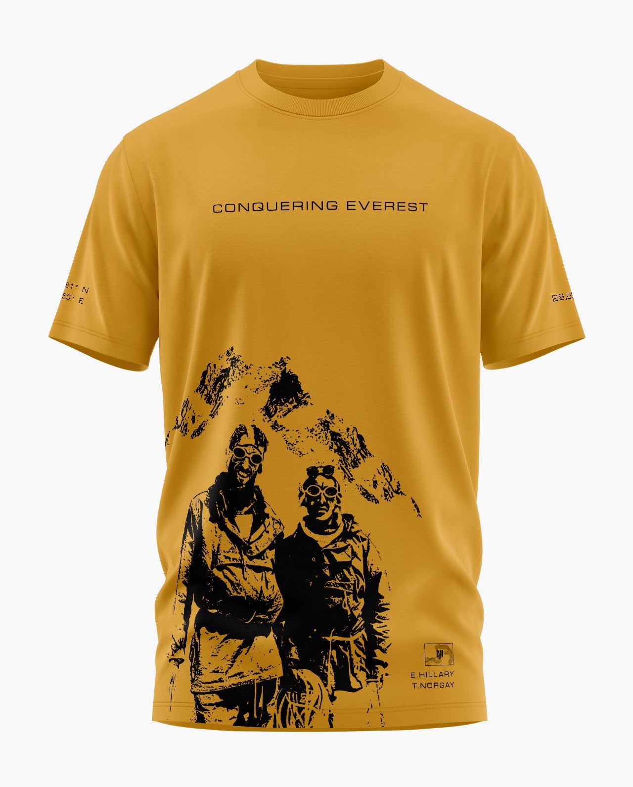 CONQUERING EVEREST Signature LuxeSoft Cotton T-Shirt  - CS