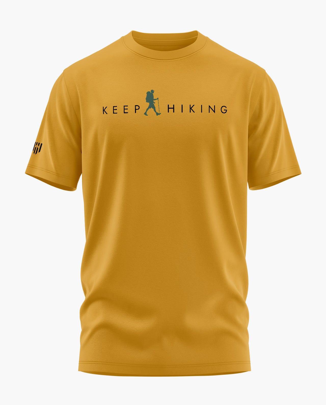 [CS] KEEP HIKING Signature LuxeSoft Cotton T-Shirt