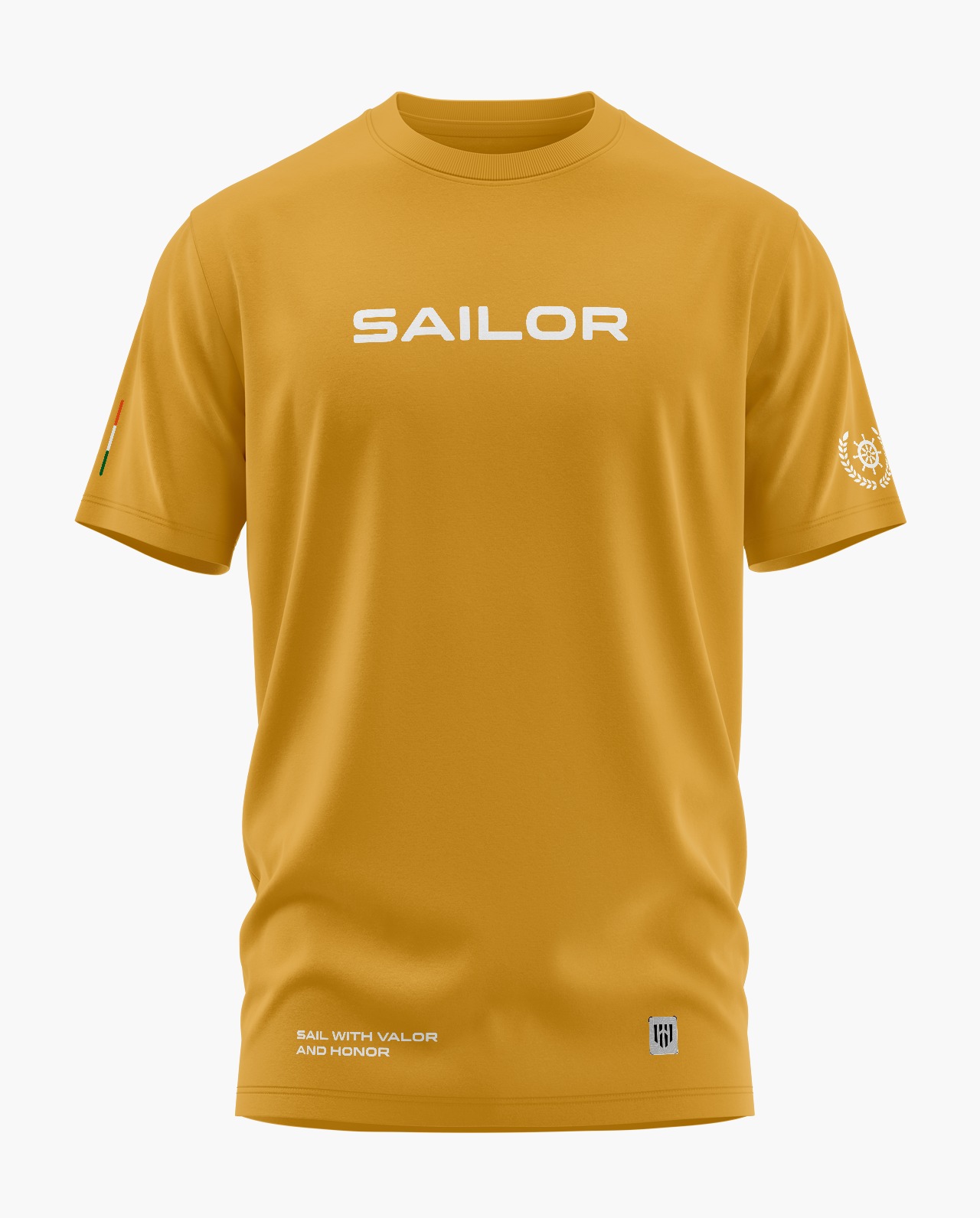 A SAILOR'S PRIDE Signature LuxeSoft Cotton T-Shirt - CS