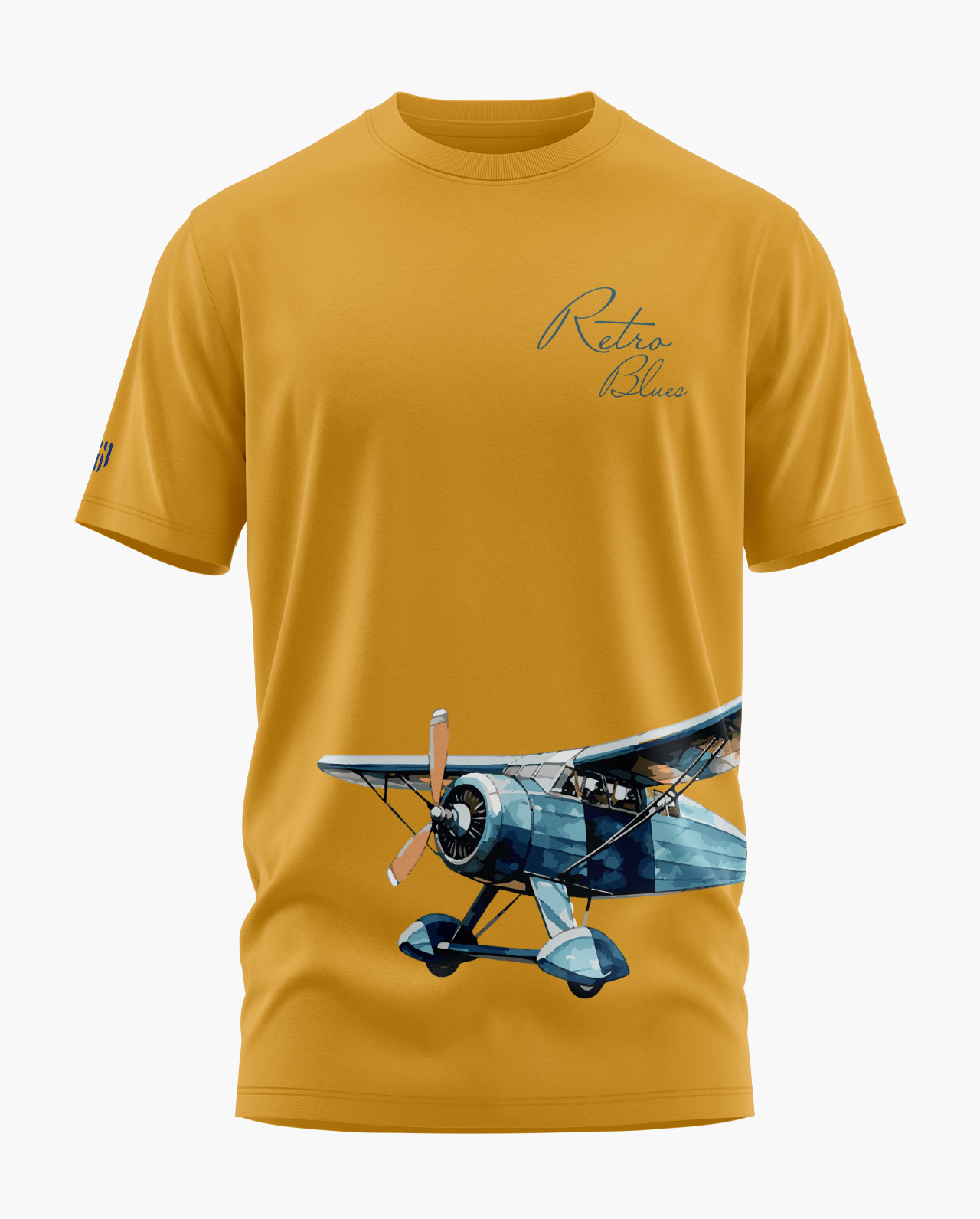 Retro Blues 2.0 Signature LuxeSoft Cotton T-Shirt  - CS