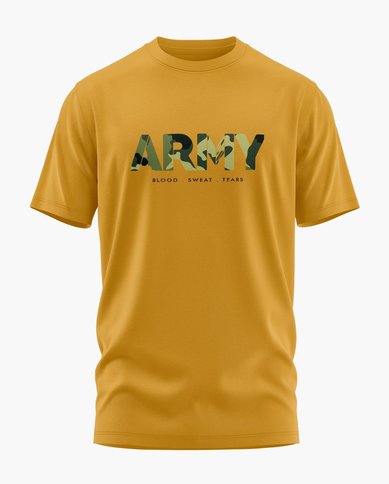 Army Camo Signature LuxeSoft Cotton T-Shirt