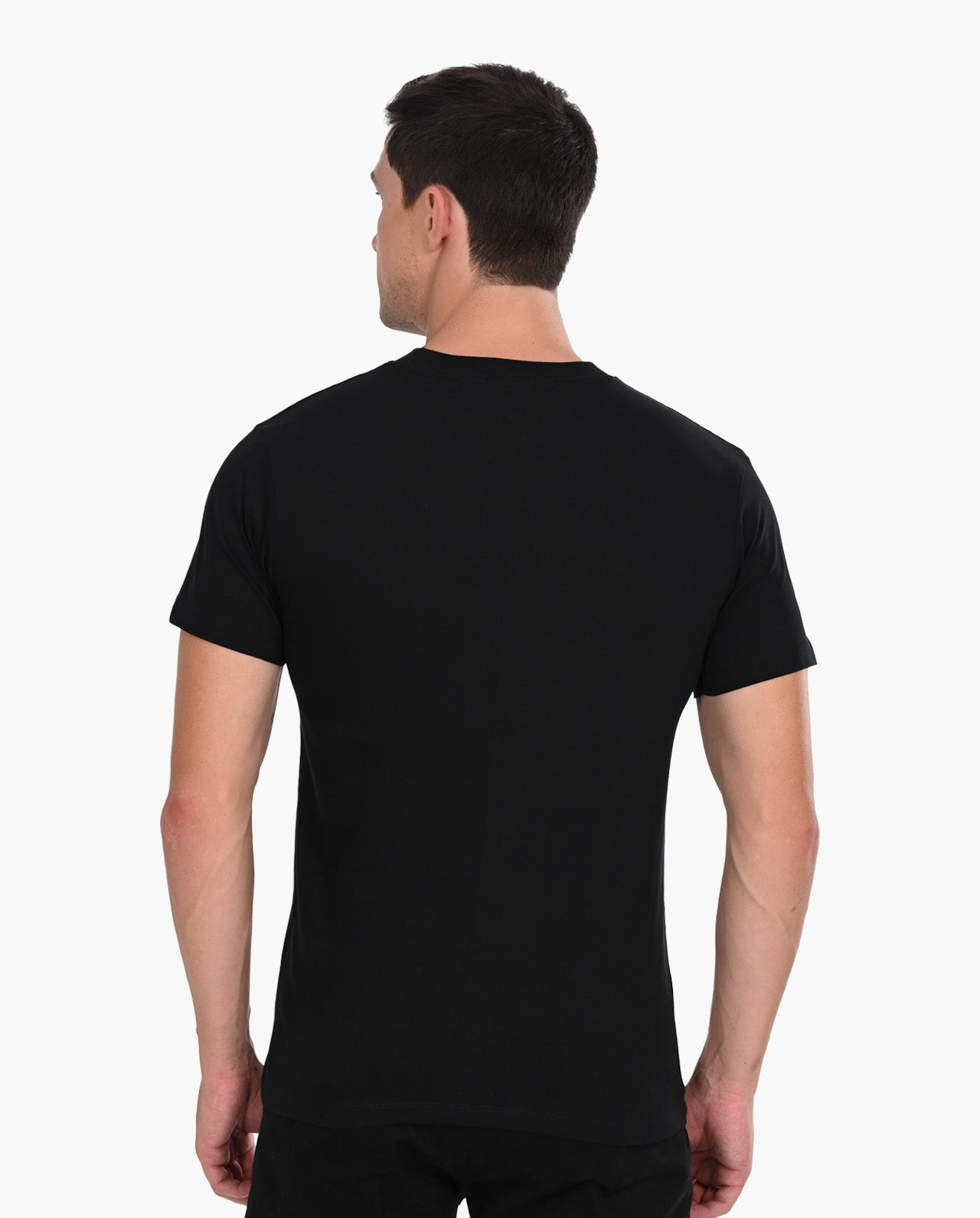 Decluttered Black Signature LuxeSoft Cotton T-Shirt