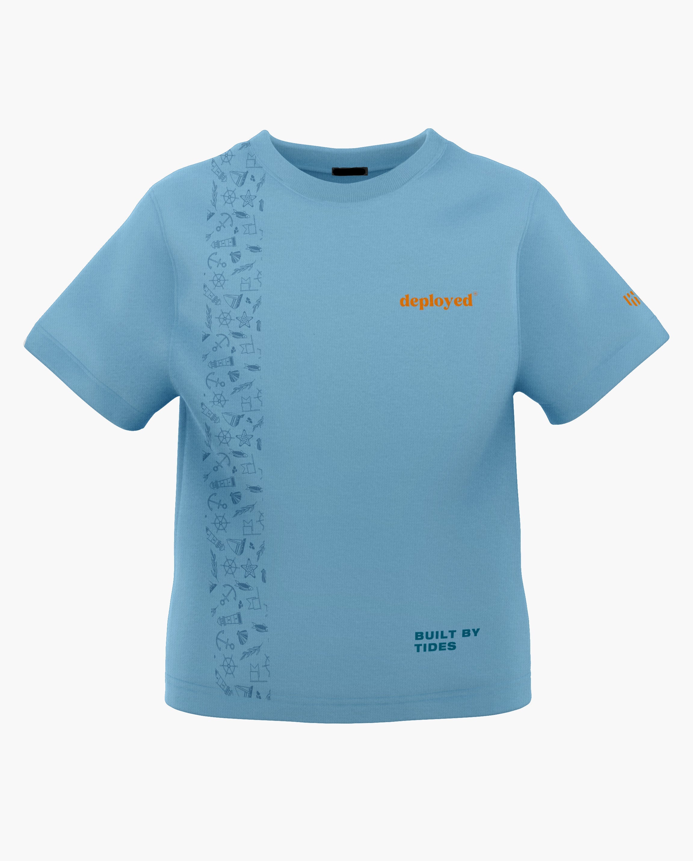 Nautical Pattern Kids T-Shirt