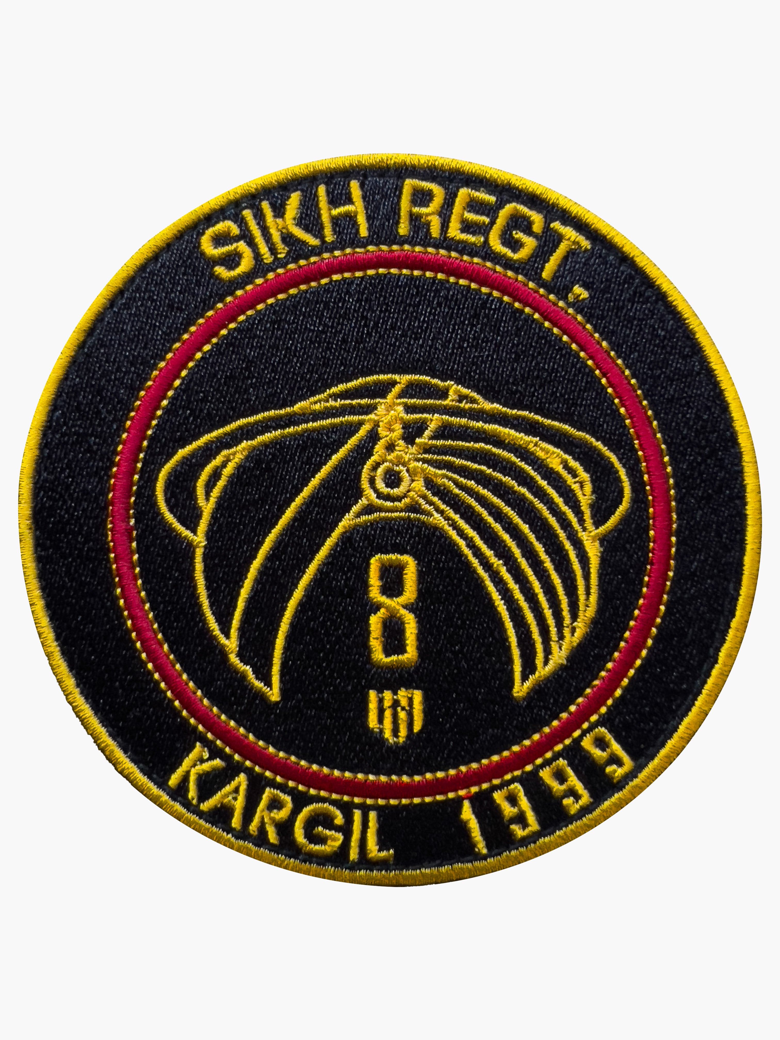 8 Sikh REG Kargil Patch