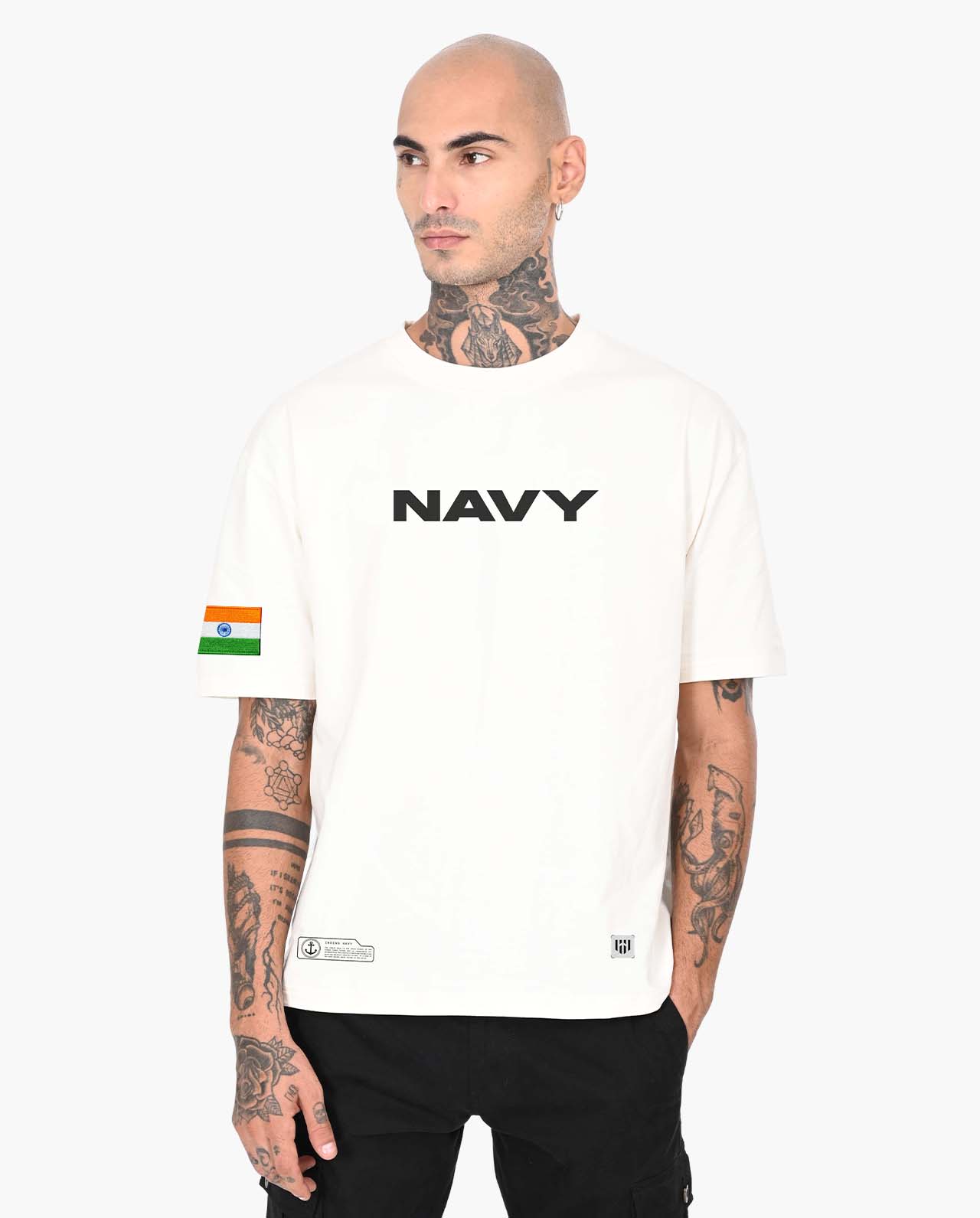 [CS] Navy Pride Oversized T-Shirt